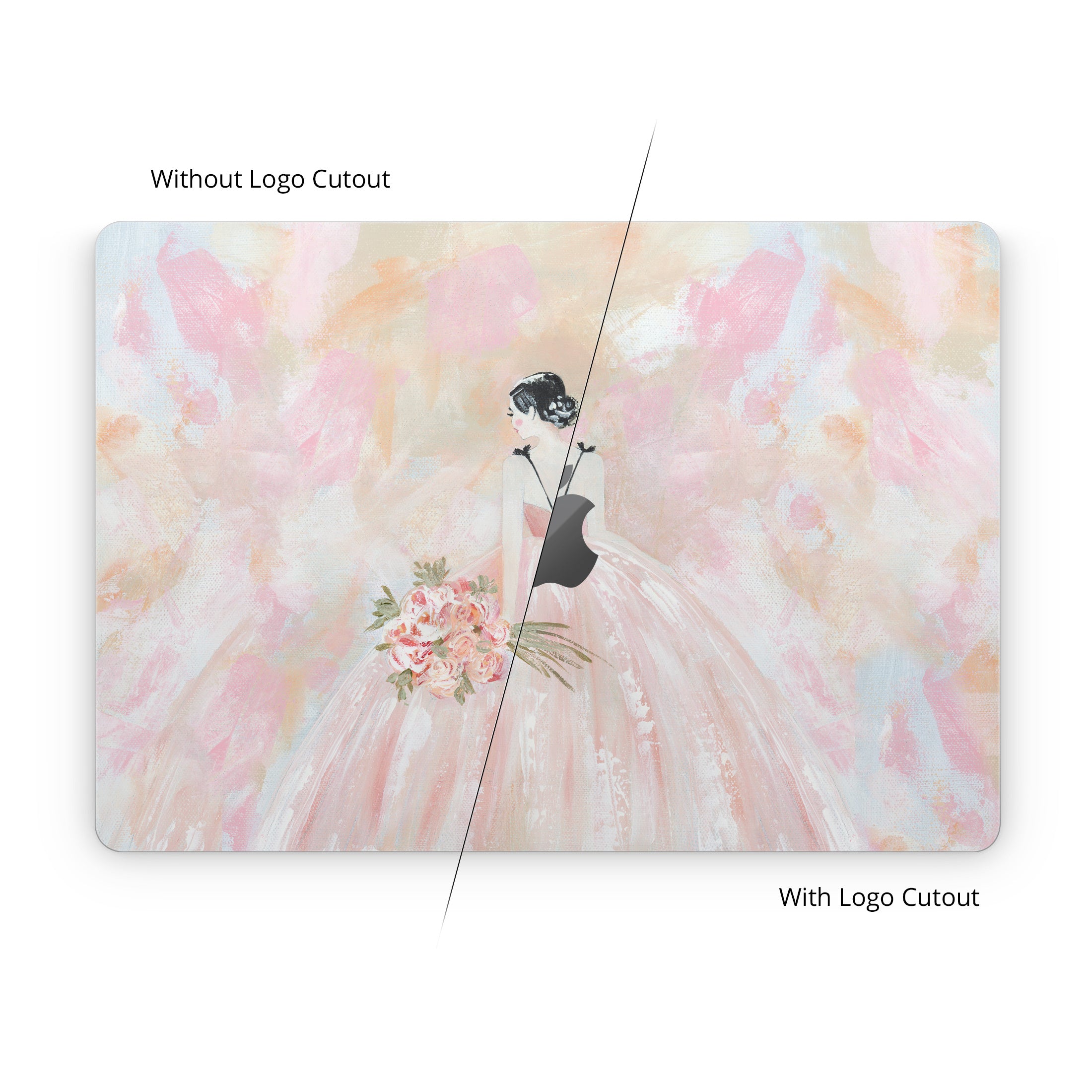 Blush Glam Girl - Apple MacBook Skin