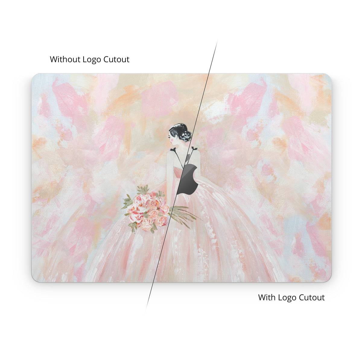 Blush Glam Girl - Apple MacBook Skin