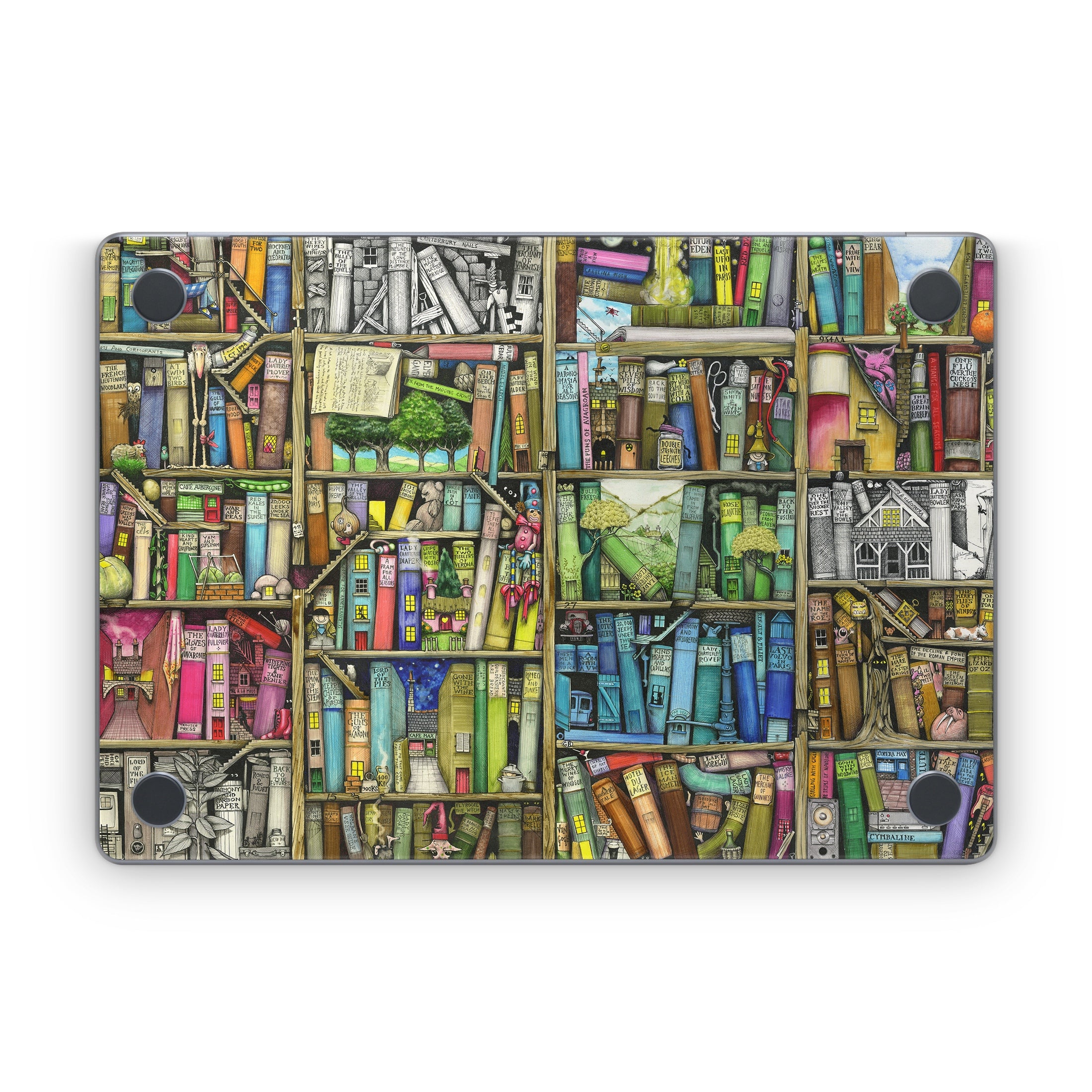 Bookshelf - Apple MacBook Skin