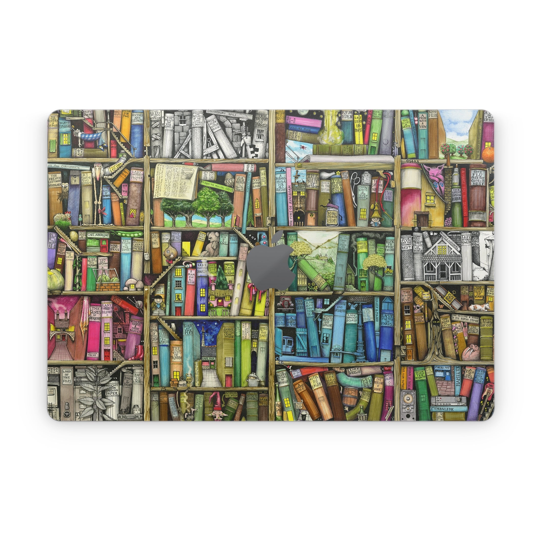 Bookshelf - Apple MacBook Skin