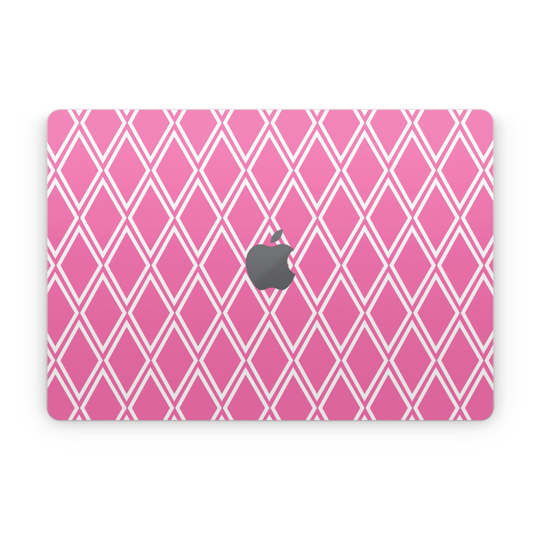 Pink Checks - Apple MacBook Skin