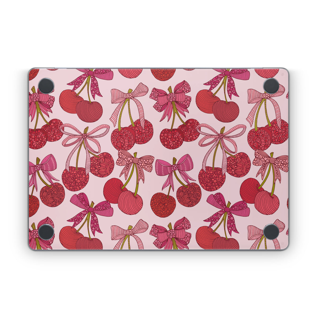 Cherry with Bows - Apple MacBook Skin