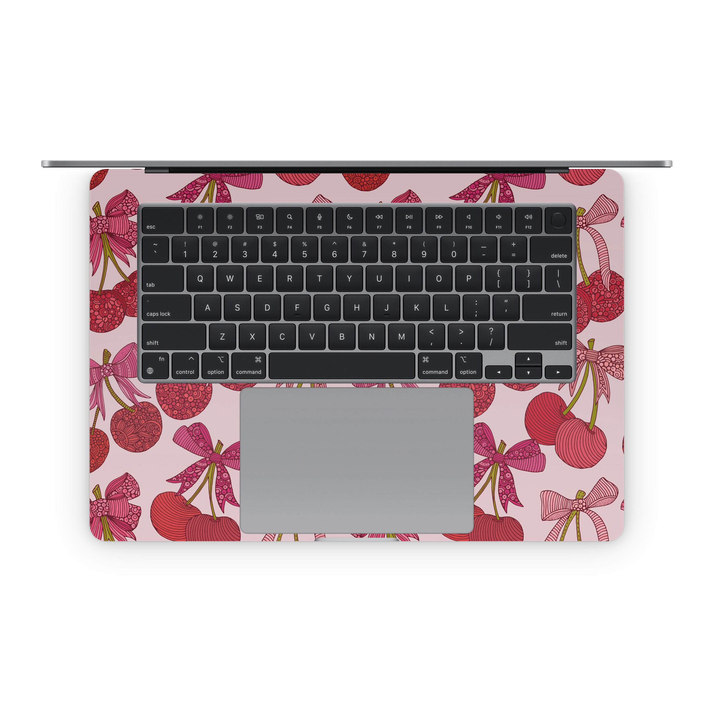 Cherry with Bows - Apple MacBook Skin