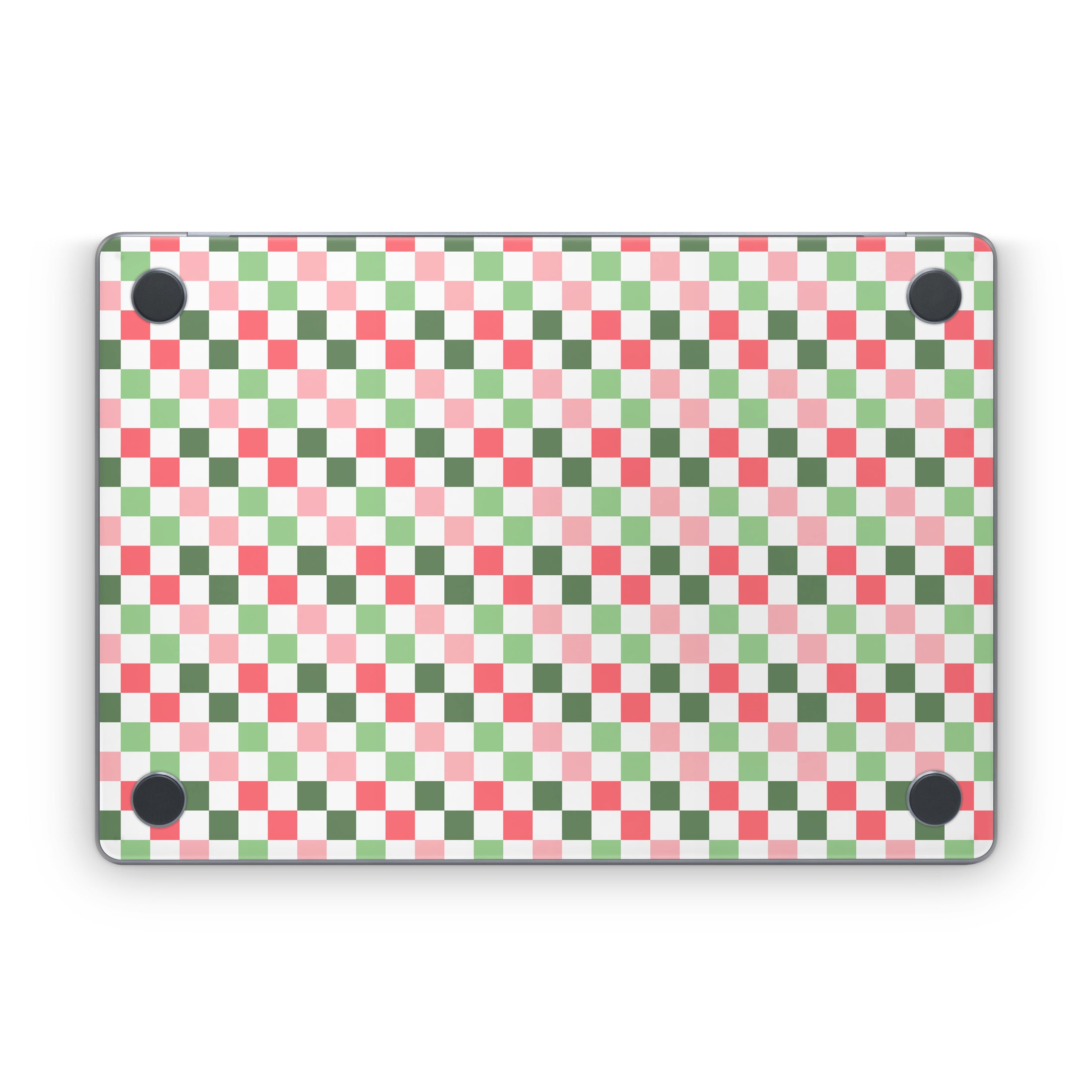 Christmas Checkers - Apple MacBook Skin