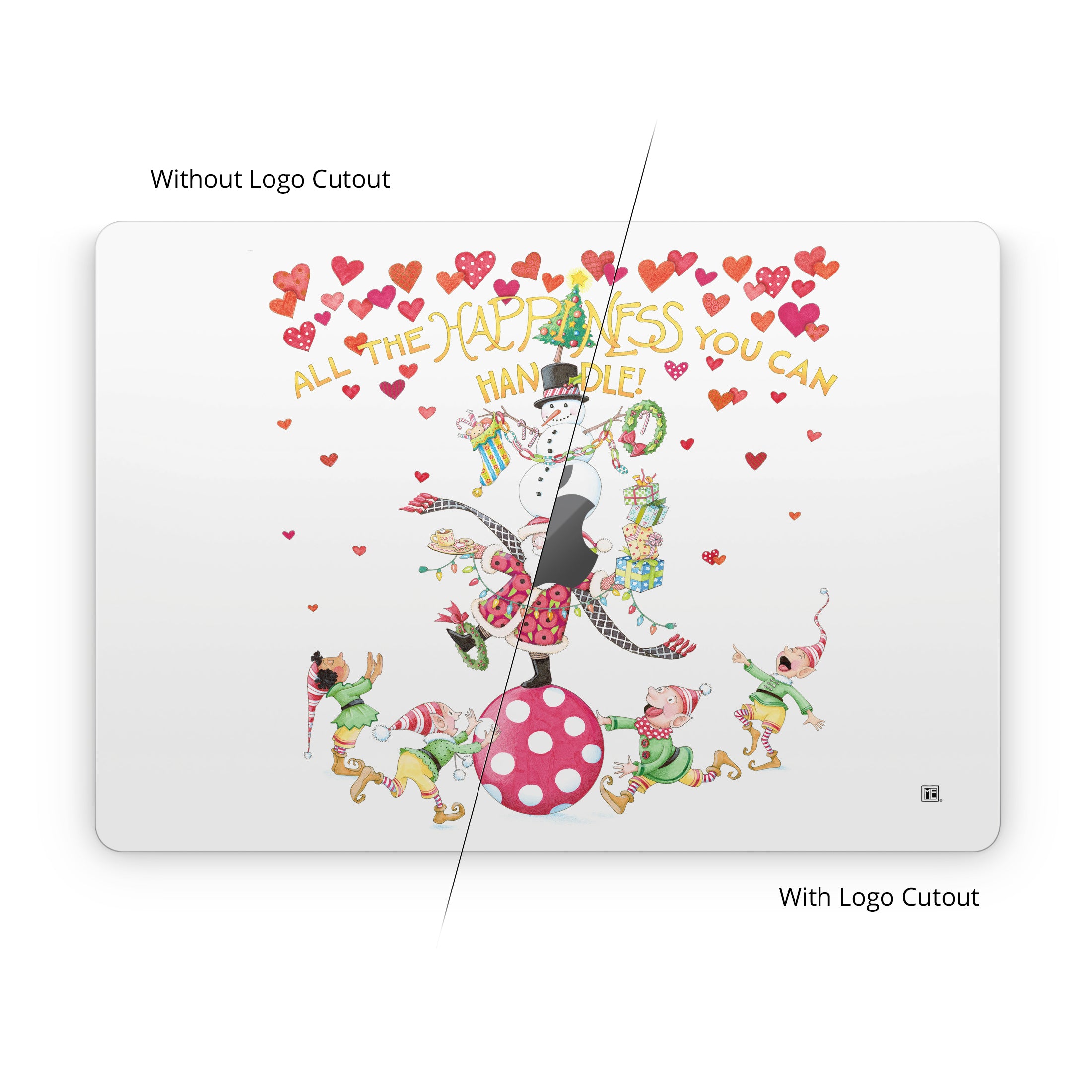 Christmas Circus - Apple MacBook Skin