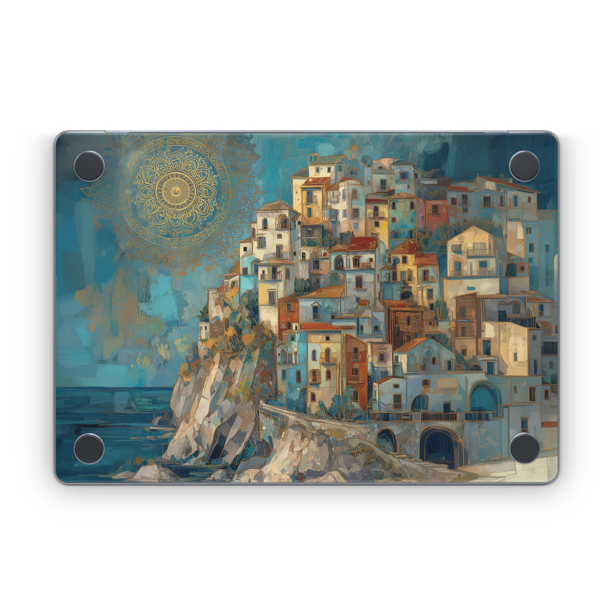 Coastal Town - Apple MacBook Skin