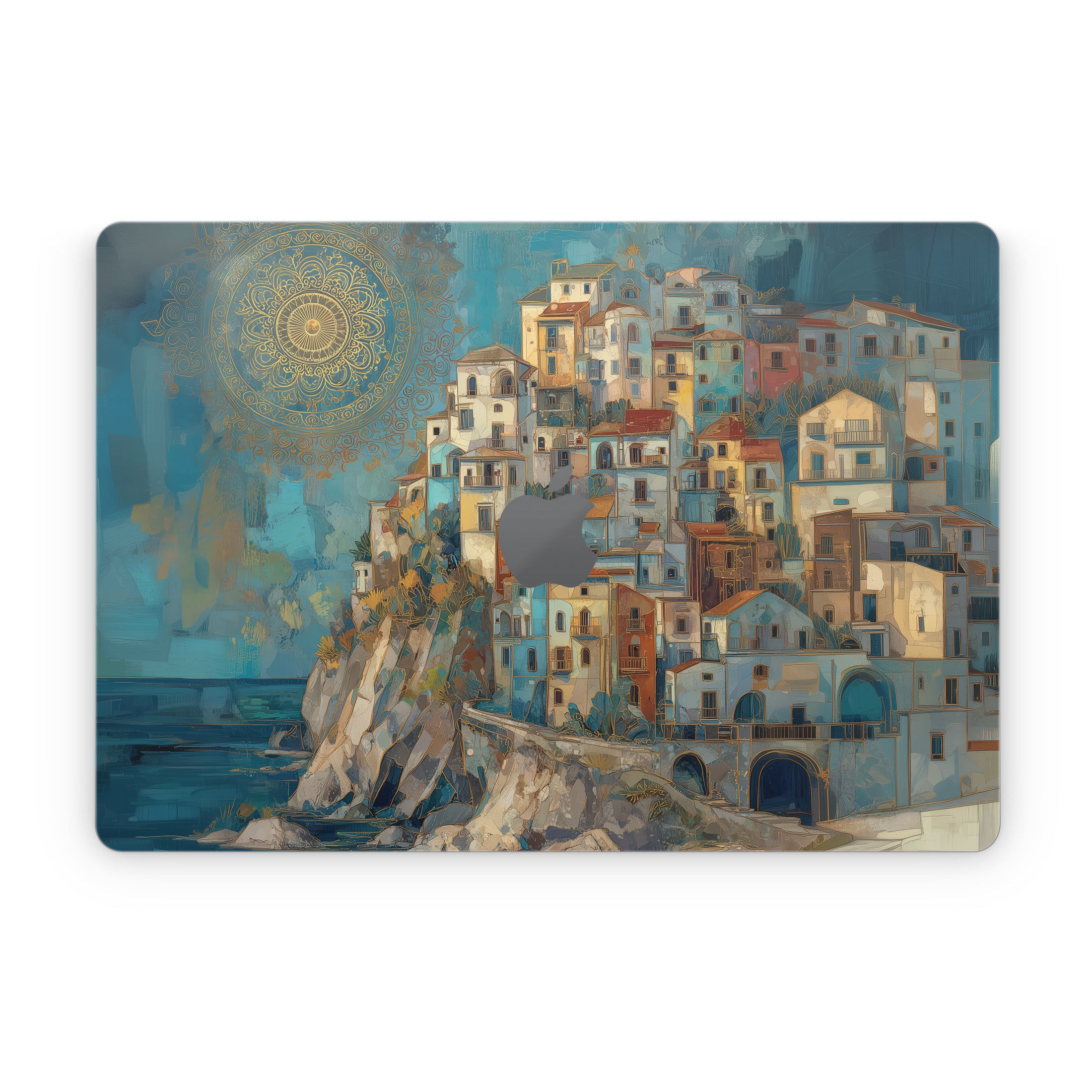 Coastal Town - Apple MacBook Skin