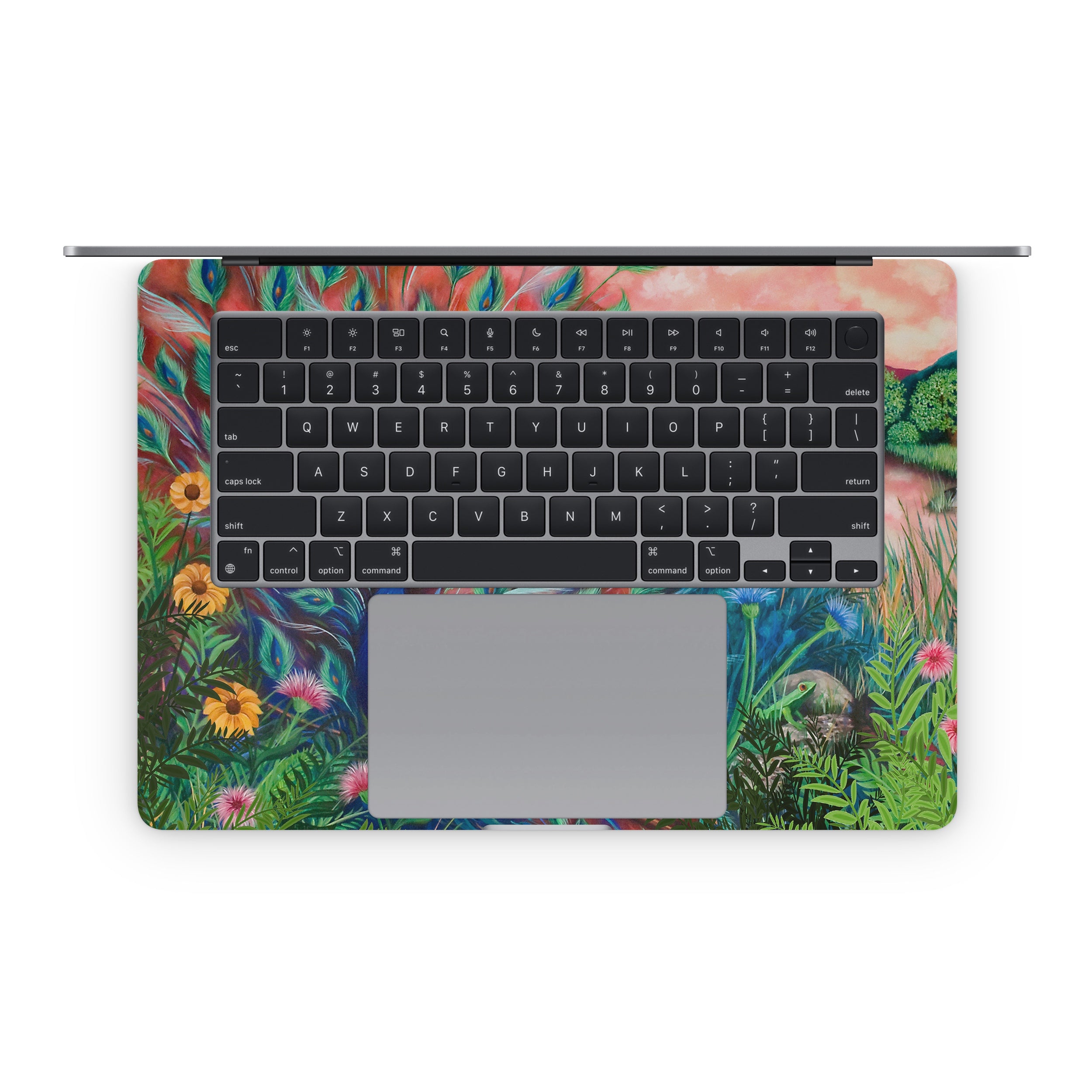 Coral Peacock - Apple MacBook Skin