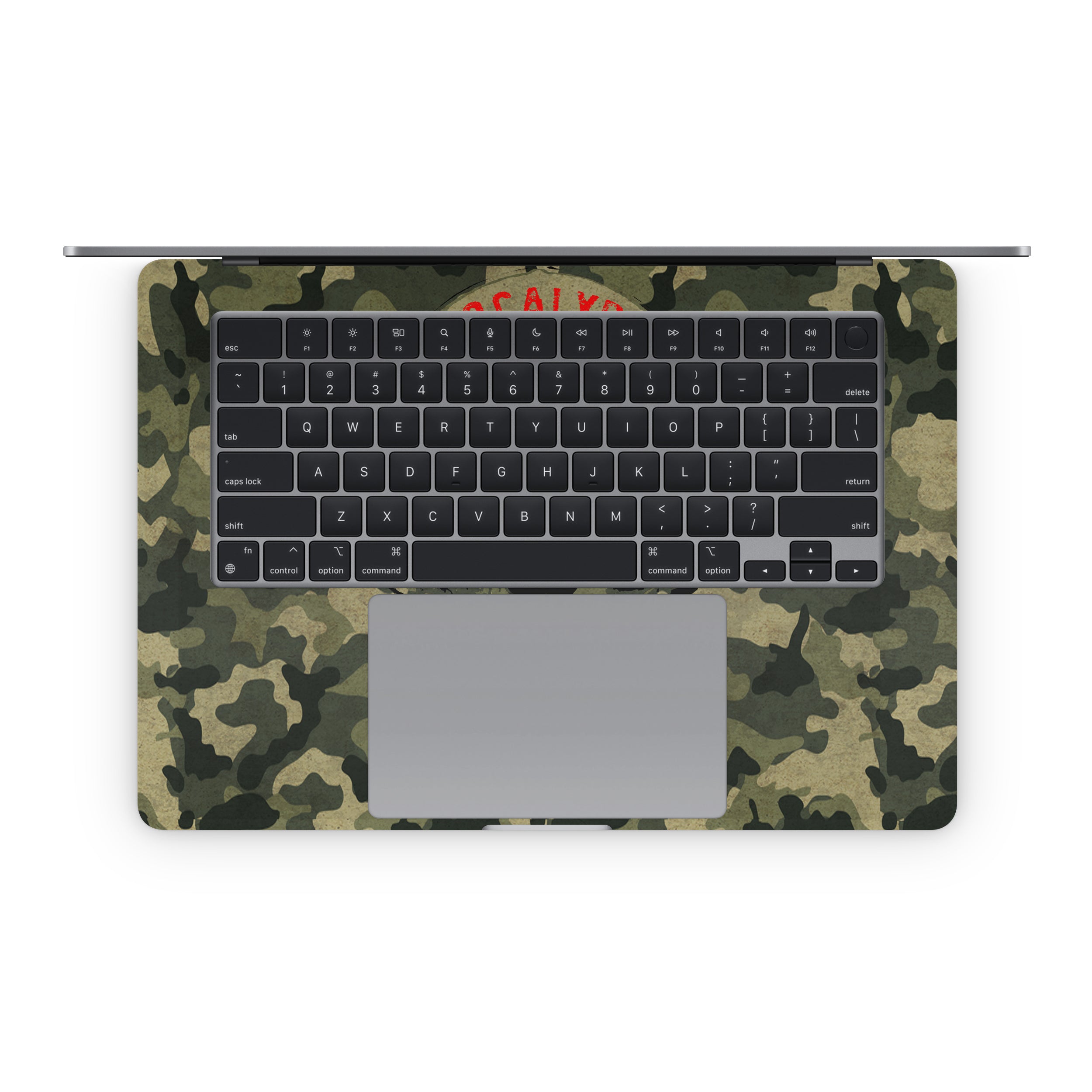 Camo Skull - Apple MacBook Skin