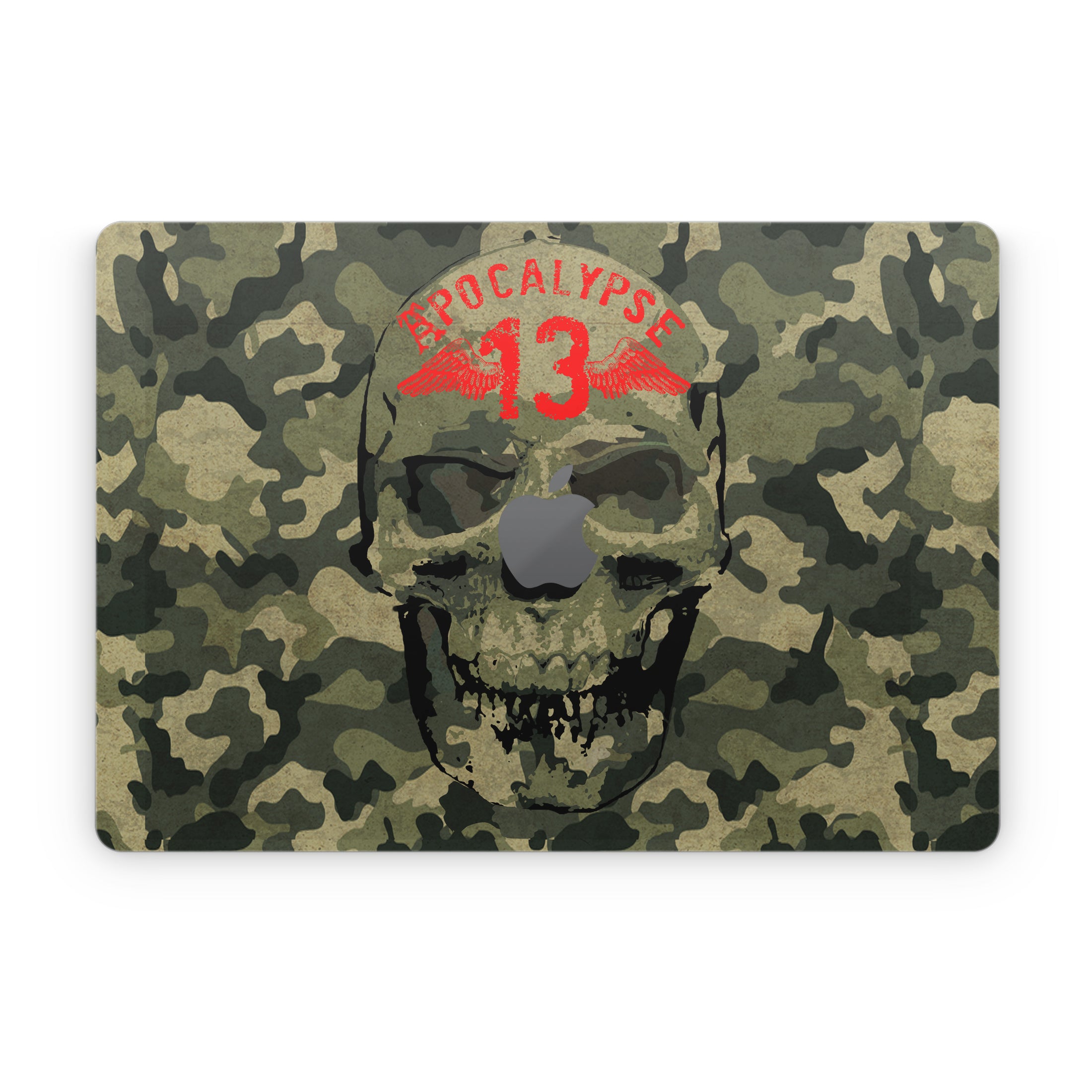 Camo Skull - Apple MacBook Skin