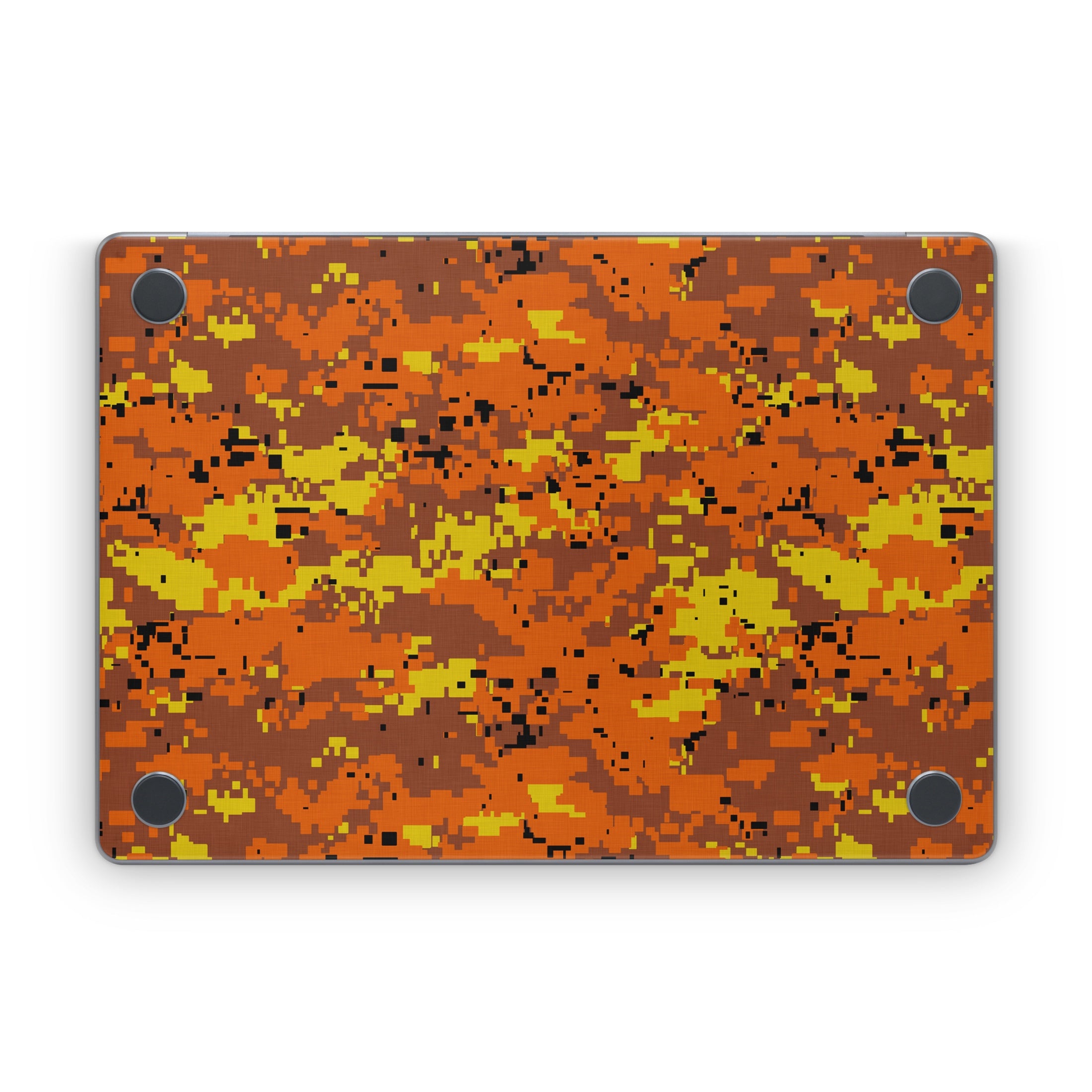 Digital Orange Camo - Apple MacBook Skin