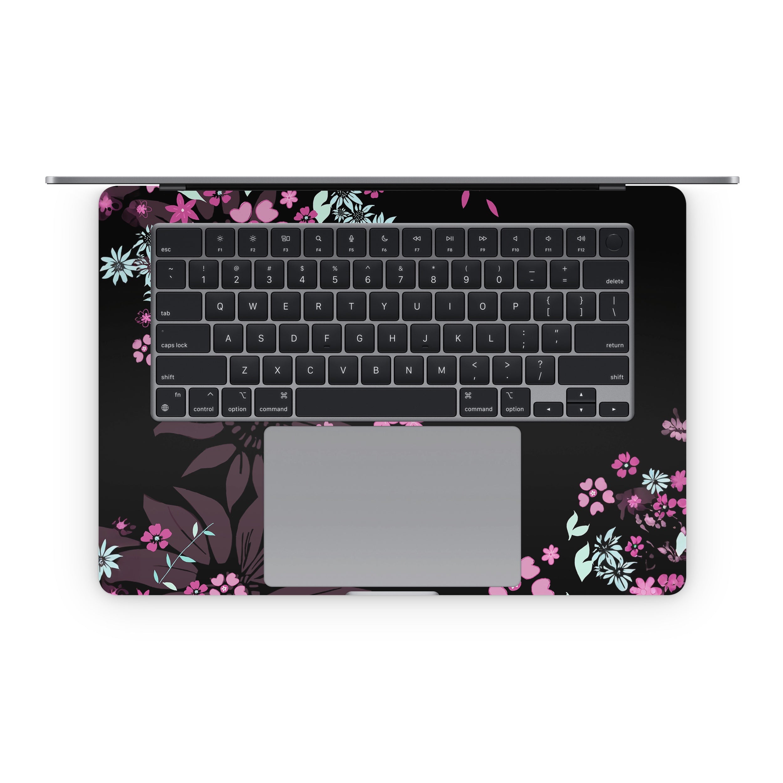 Dark Flowers - Apple MacBook Skin