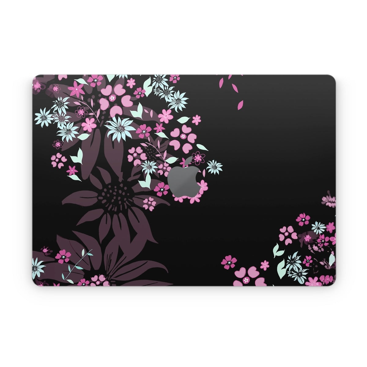 Dark Flowers - Apple MacBook Skin