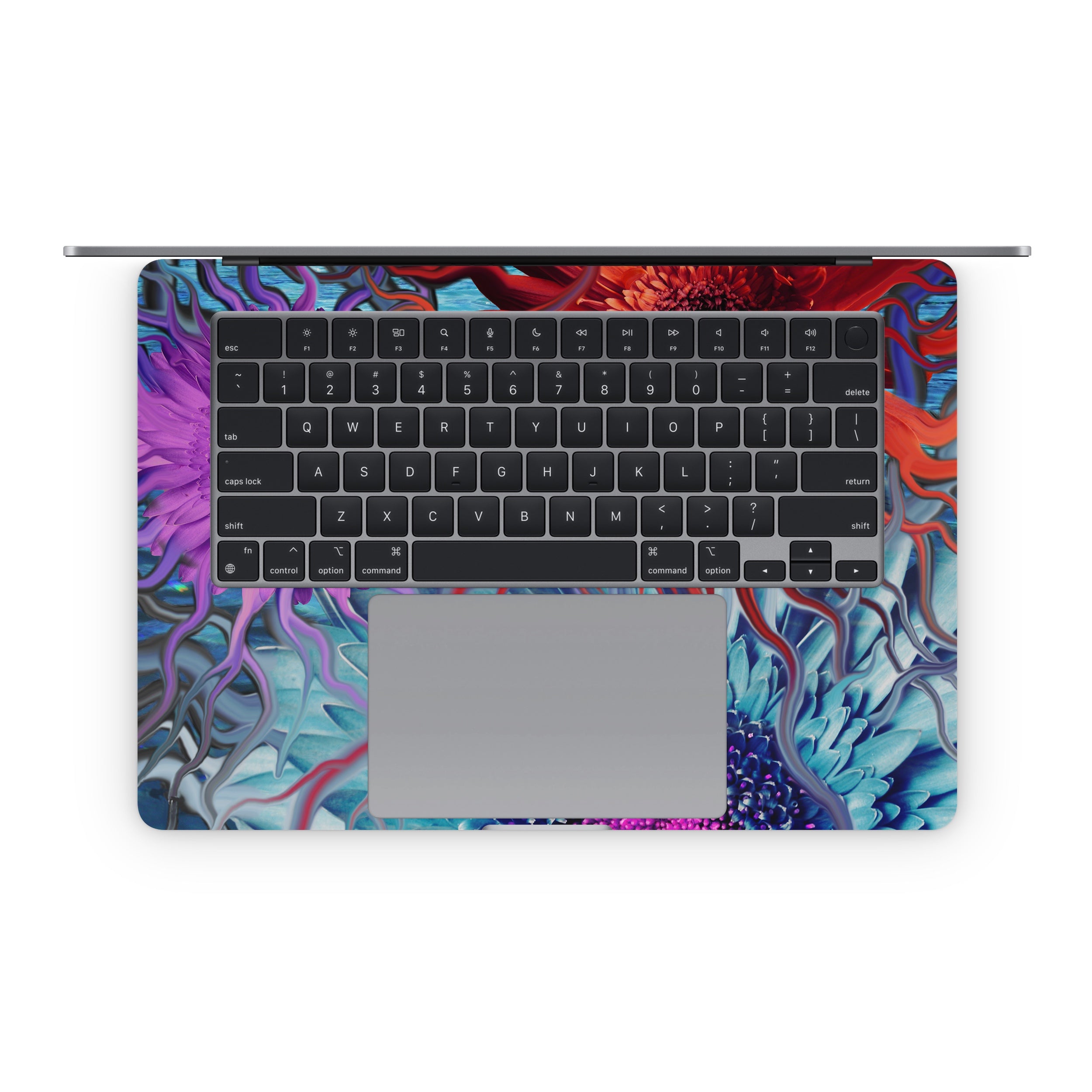 Deep Water Daisy Dance - Apple MacBook Skin