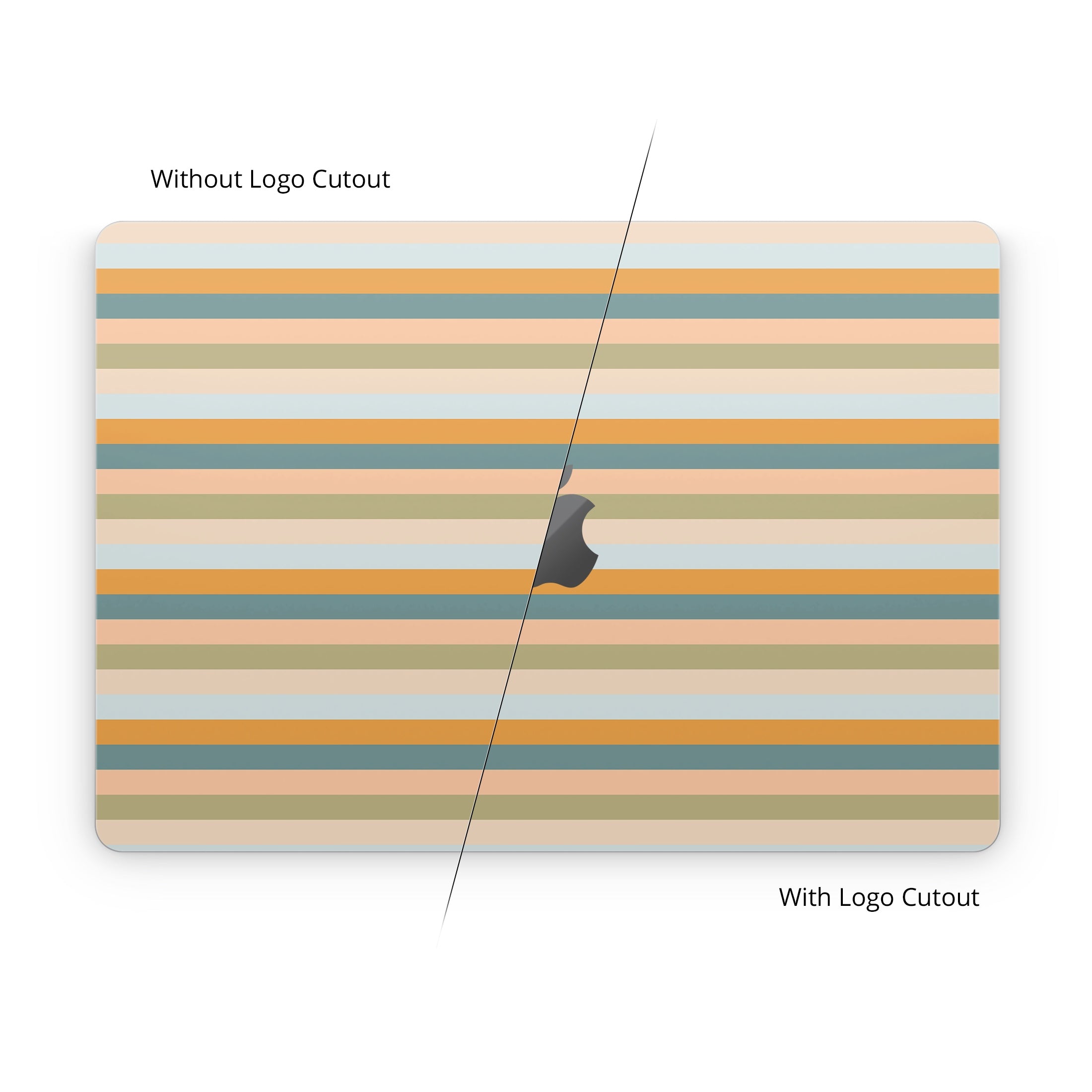 Earth Stripes - Apple MacBook Skin