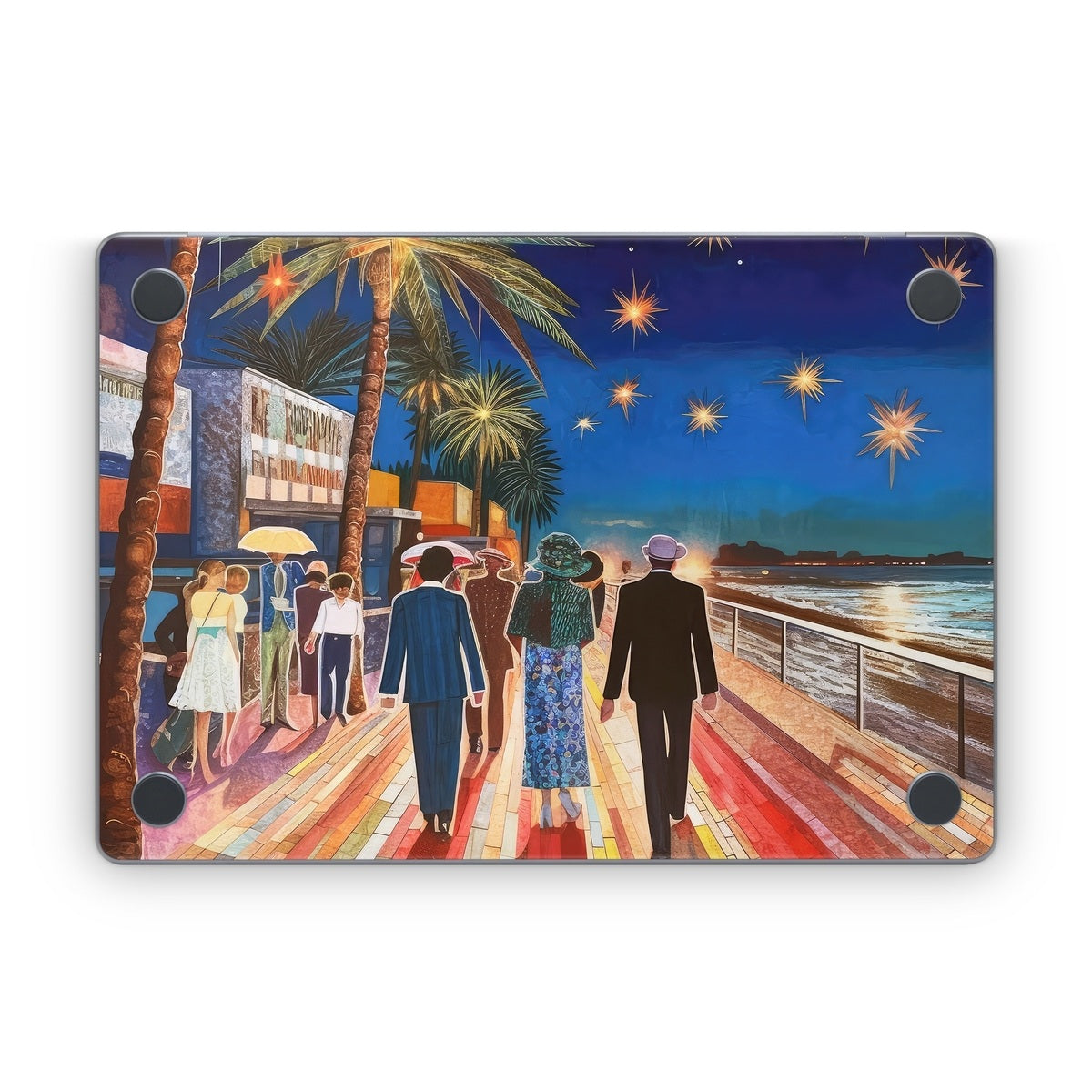 Evening Boardwalk - Apple MacBook Skin