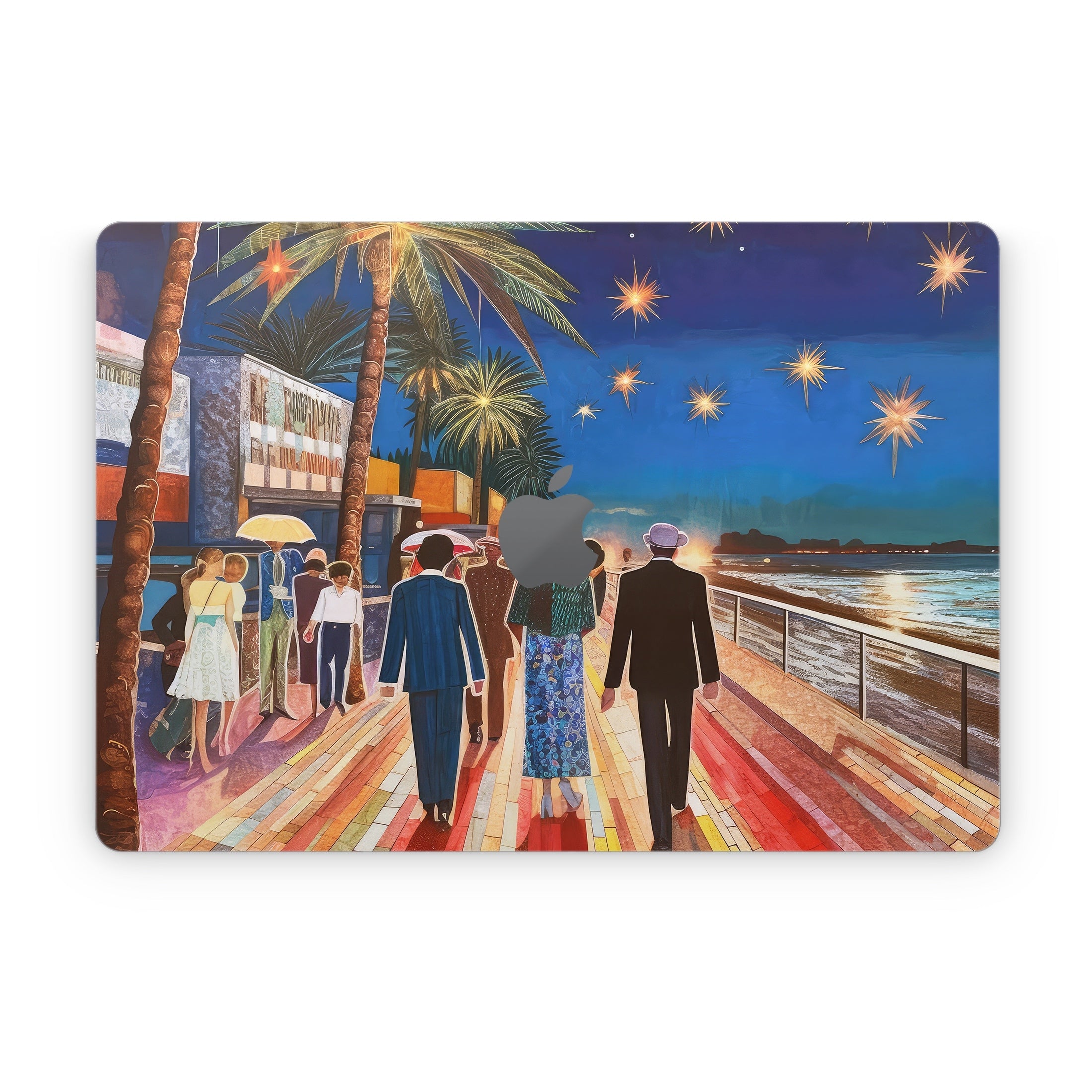 Evening Boardwalk - Apple MacBook Skin