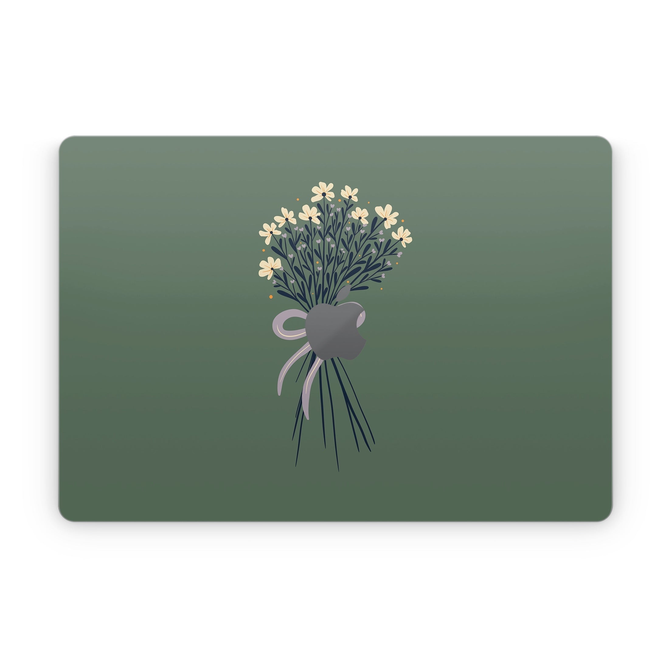 Floral Bouquet Bow - Apple MacBook Skin