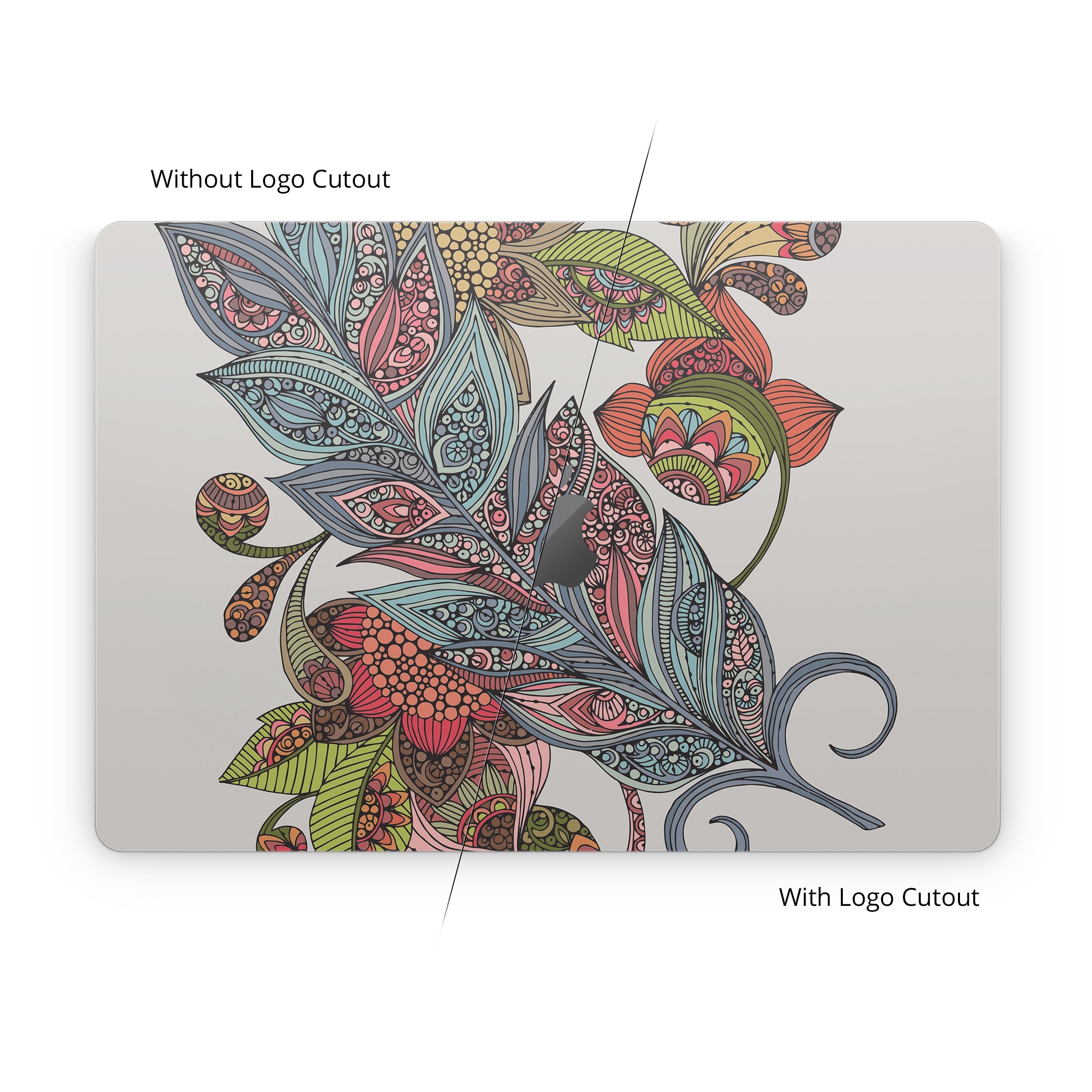 Feather Flower - Apple MacBook Skin