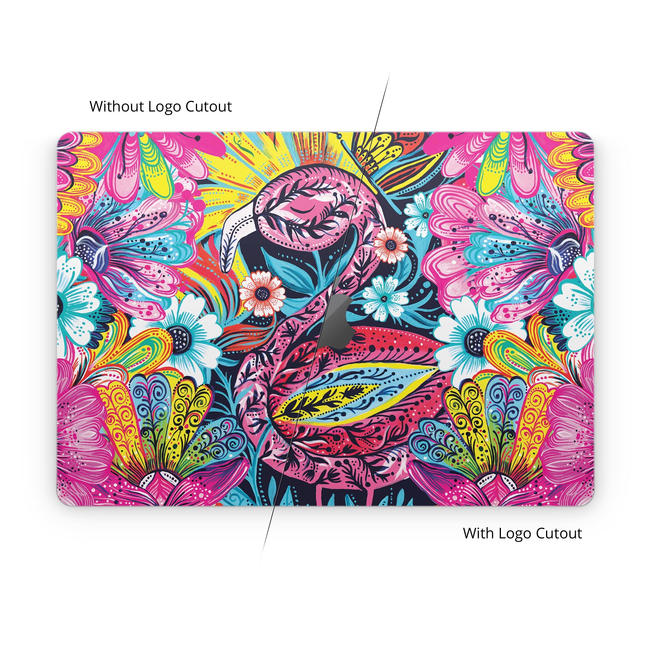 Flashy Flamingo - Apple MacBook Skin