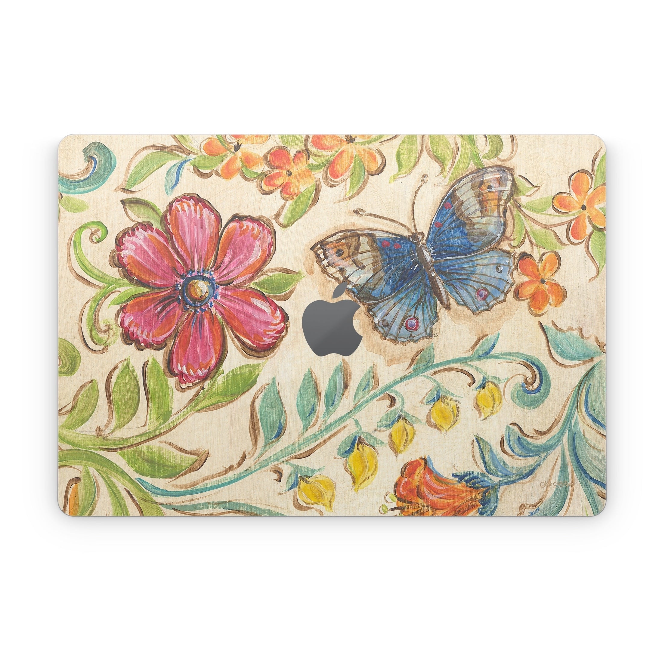 Garden Scroll - Apple MacBook Skin
