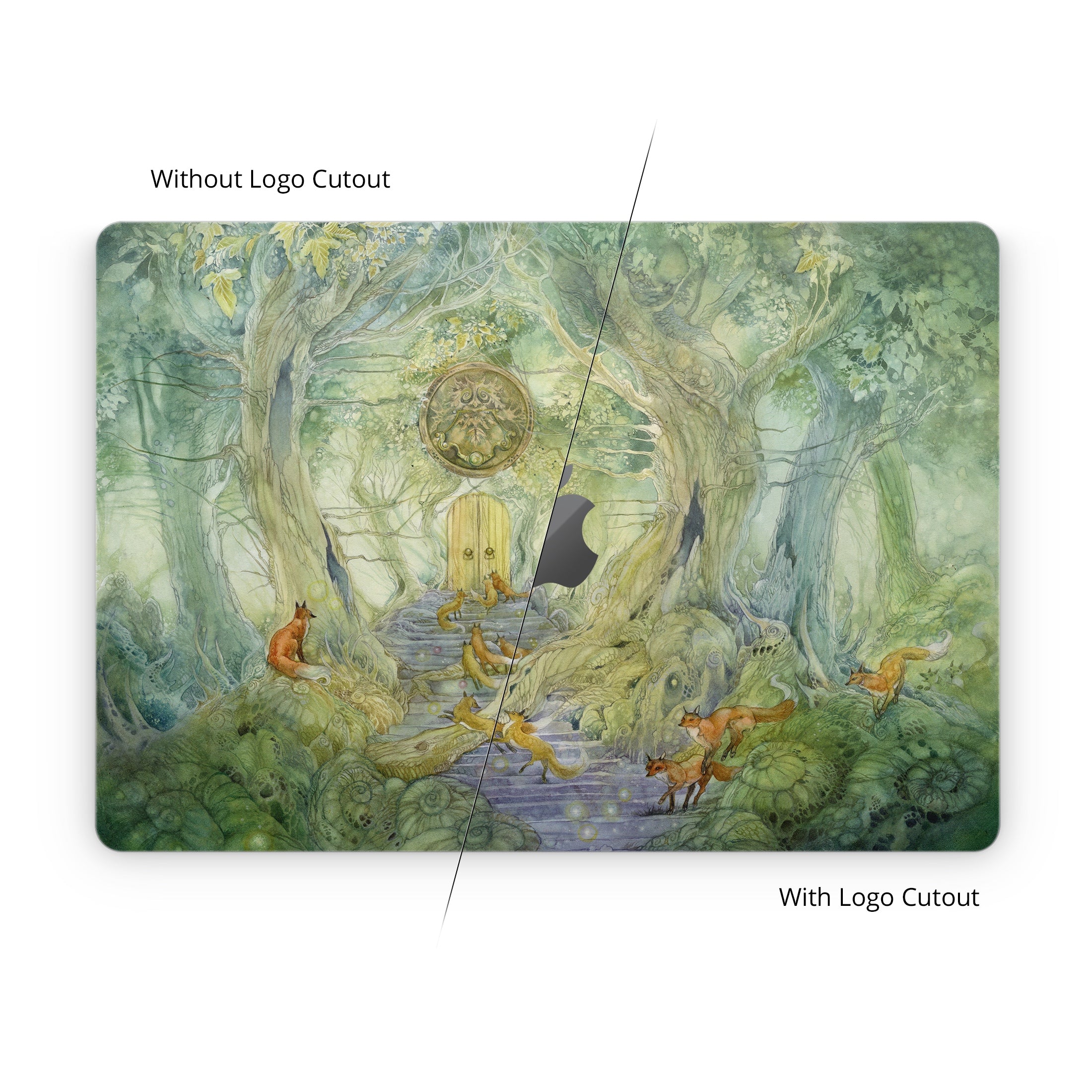 Green Gate - Apple MacBook Skin