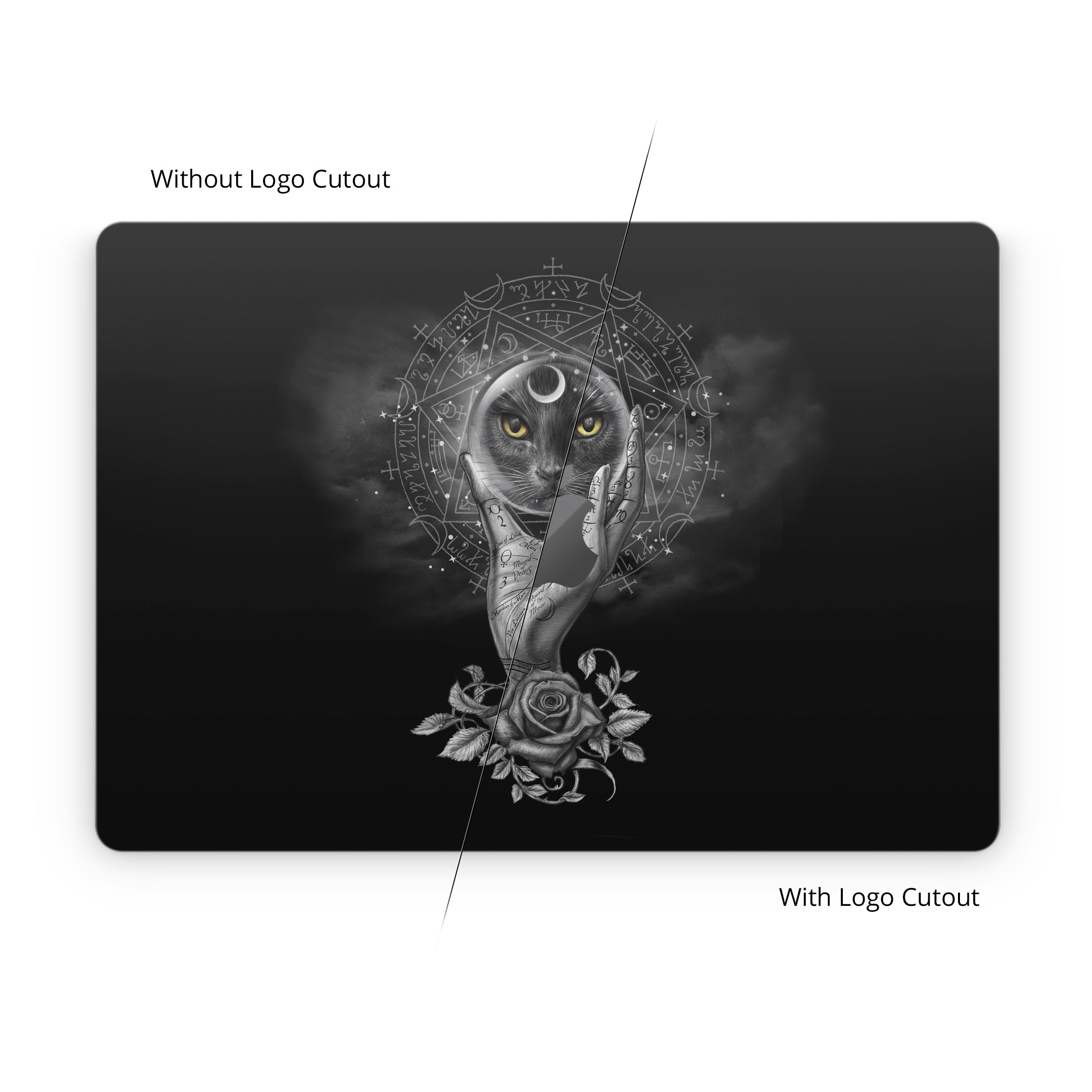 Grimalkin's Glass - Apple MacBook Skin