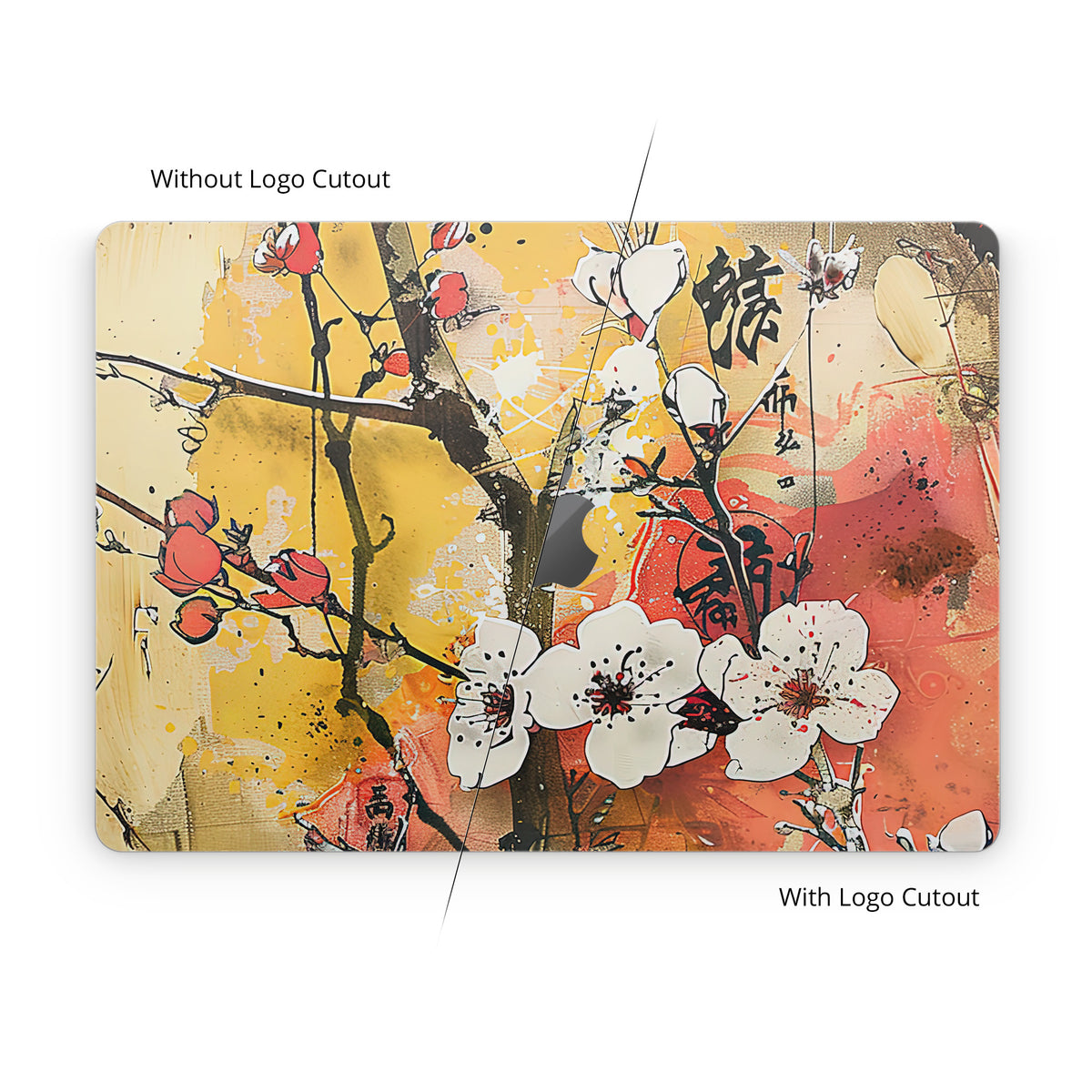 Japanese Blossoms - Apple MacBook Skin