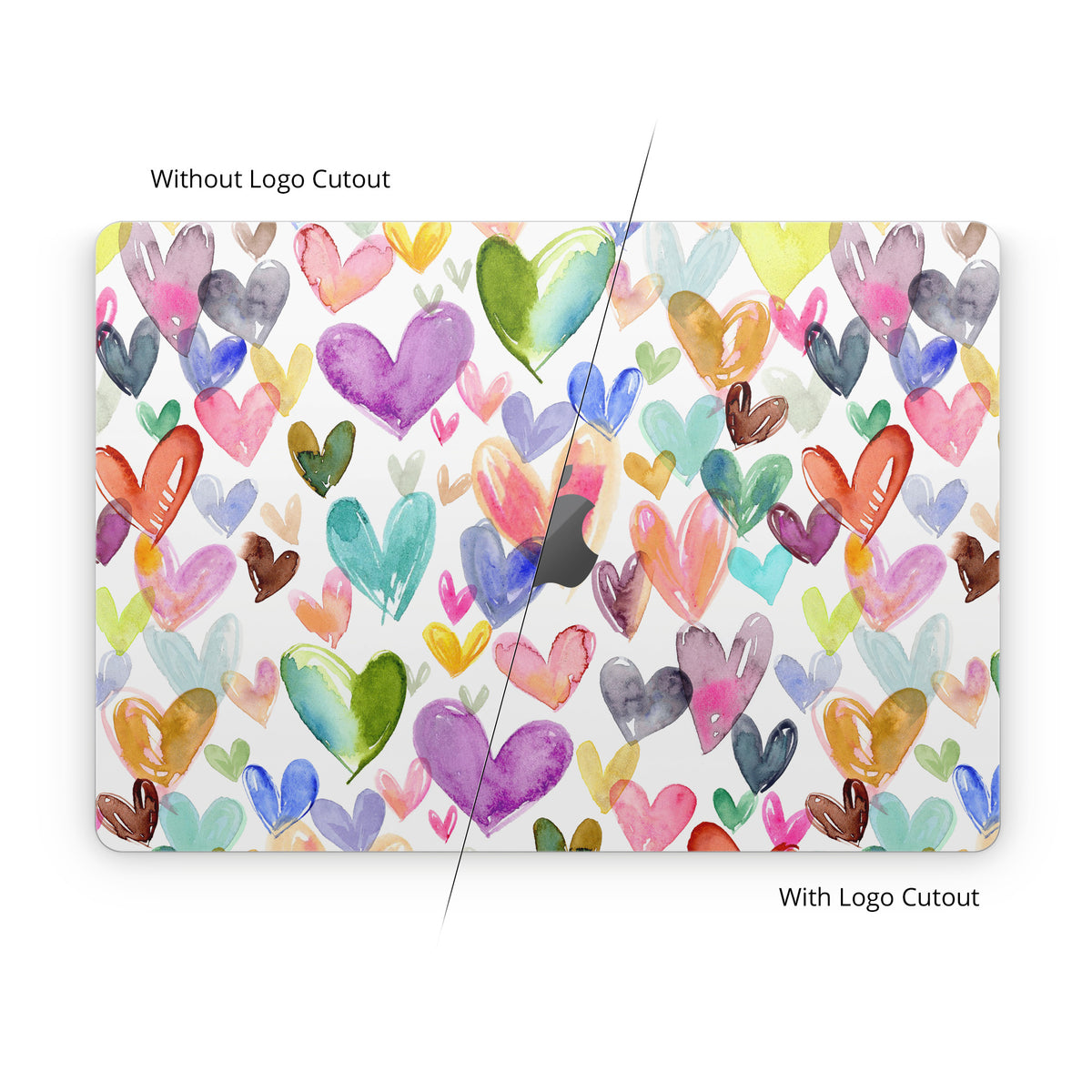 Juvi Hearts - Apple MacBook Skin