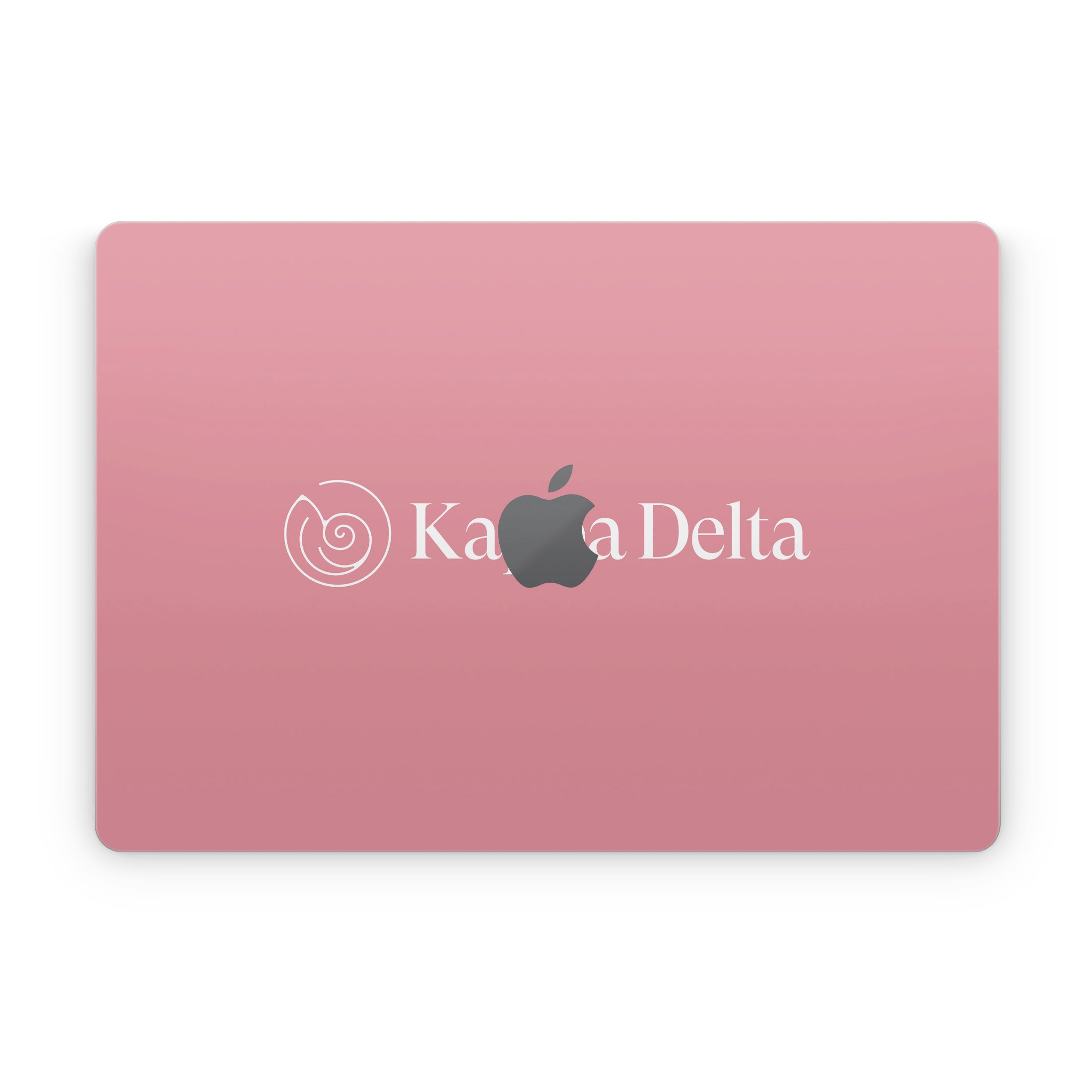 Kappa Delta Secondary Logo Active Pink - Apple MacBook Skin