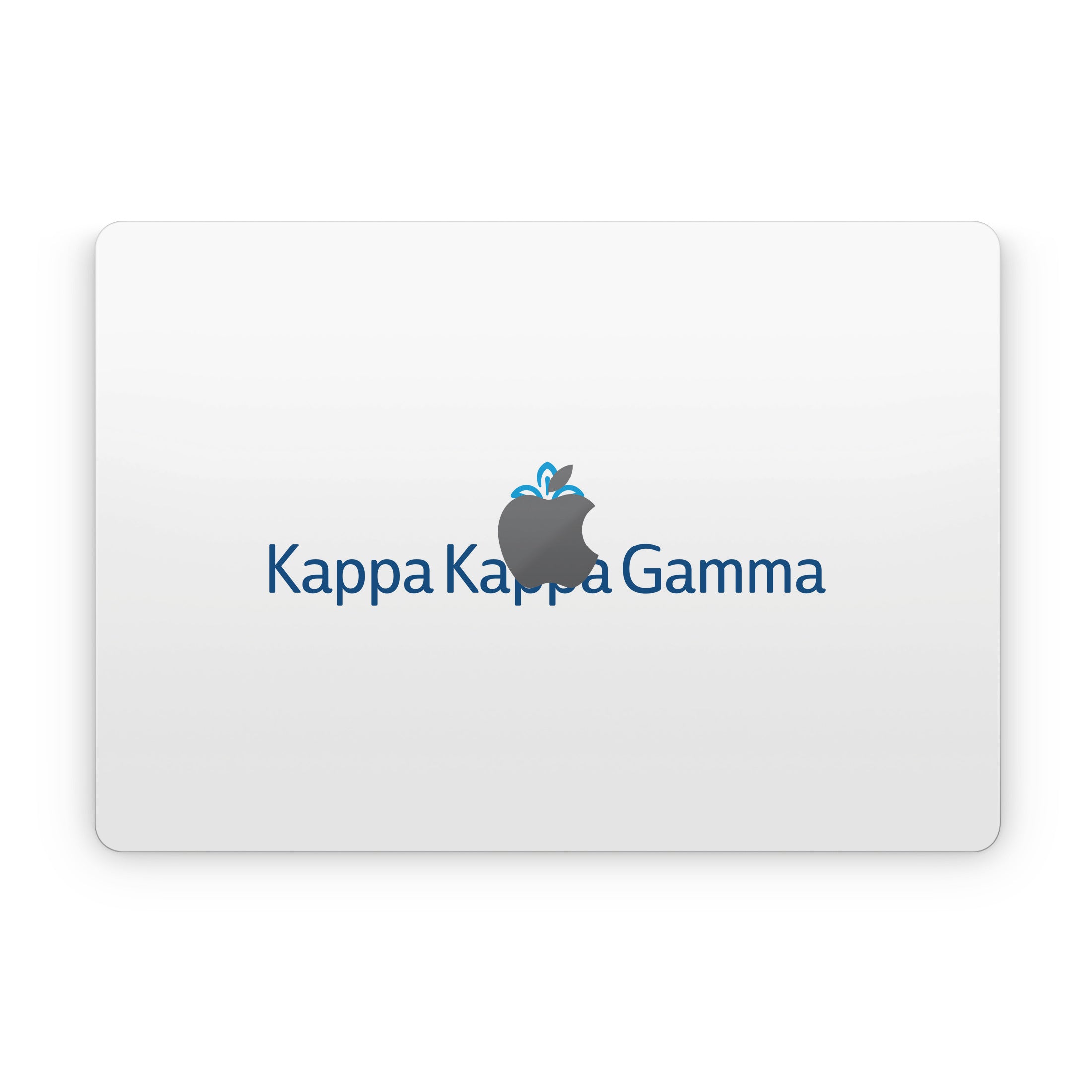 Kappa Kappa Gamma Brandmark White - Apple MacBook Skin