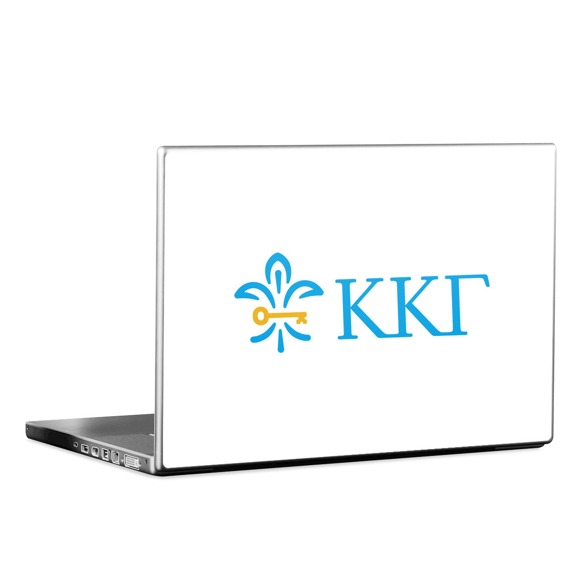 Kappa Kappa Gamma Letterkey Horizontal White - Apple MacBook Skin