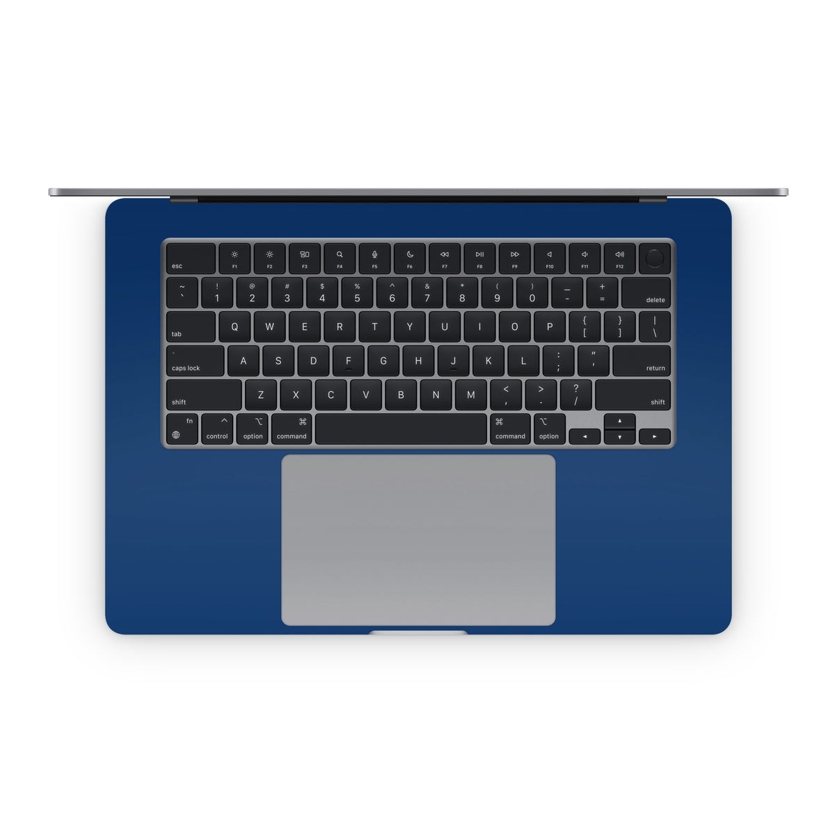 Kappa Kappa Gamma Letters and Fleur De Key Gamma Blue - Apple MacBook Skin