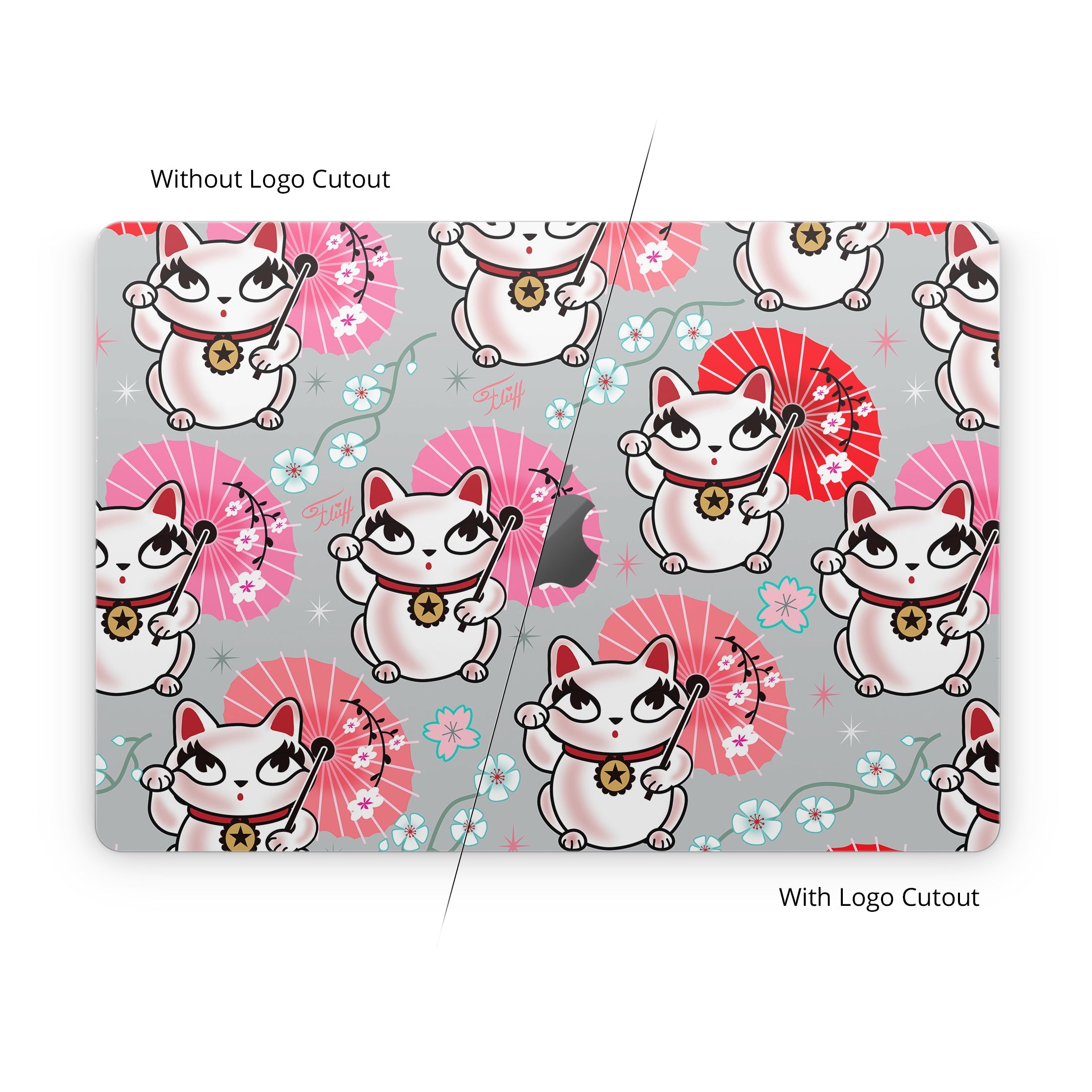Kyoto Kitty - Apple MacBook Skin