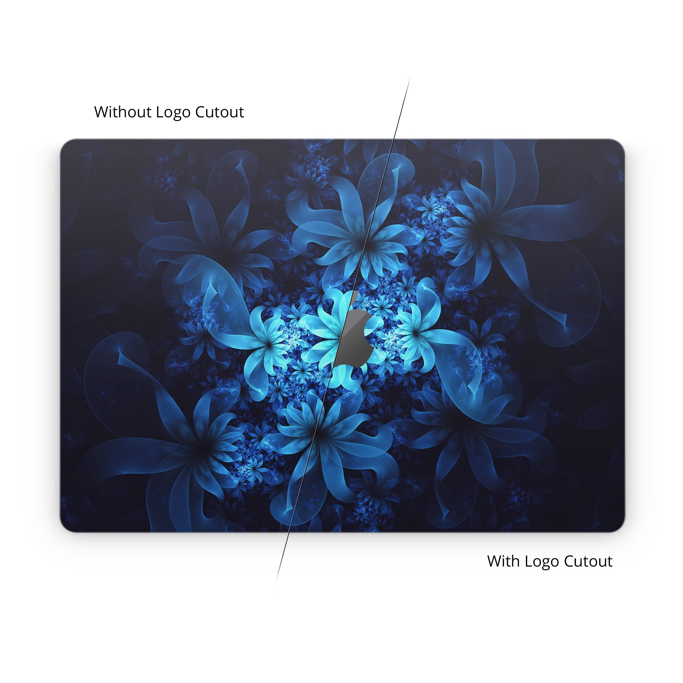 Luminous Flowers - Apple MacBook Skin