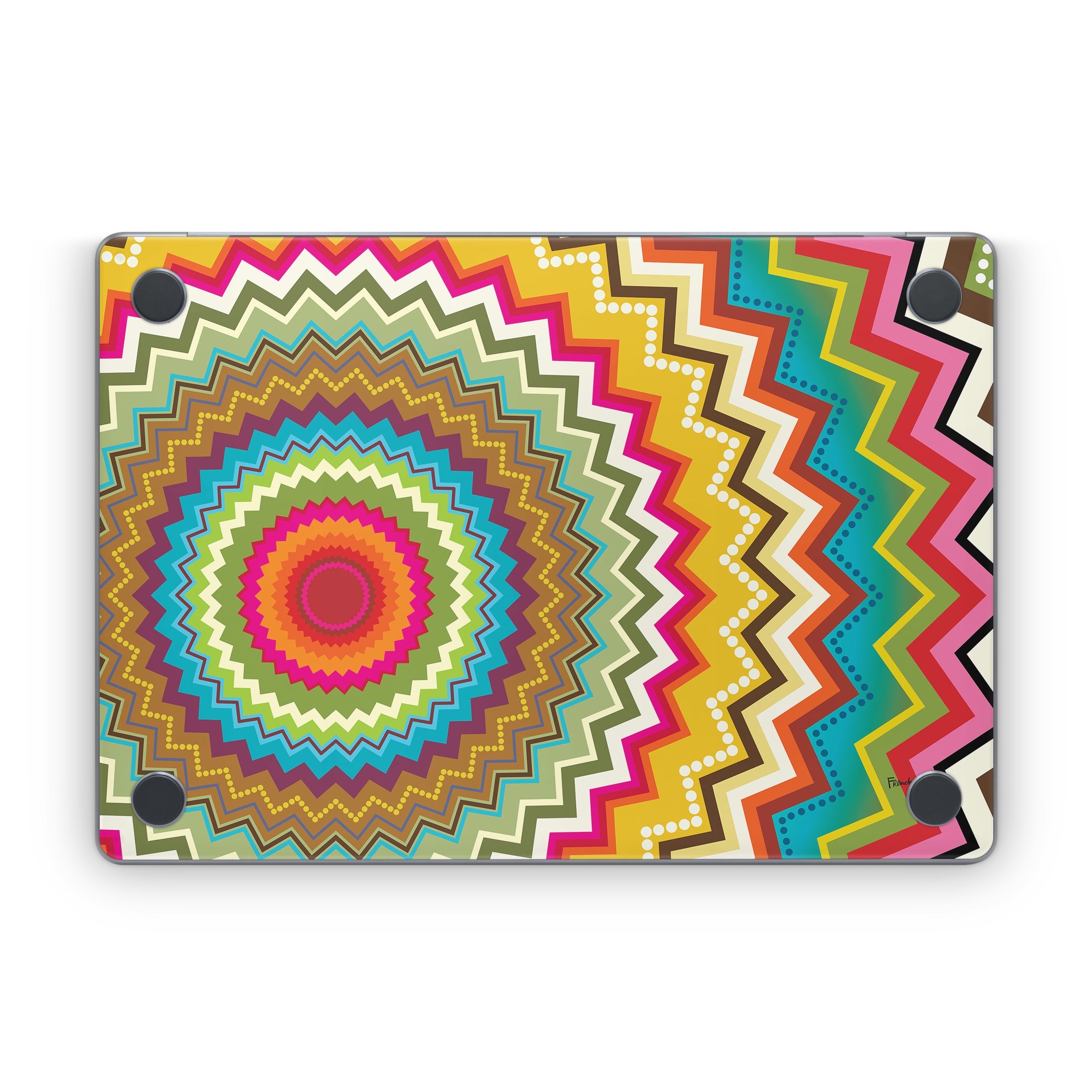 Mosaic Burst - Apple MacBook Skin