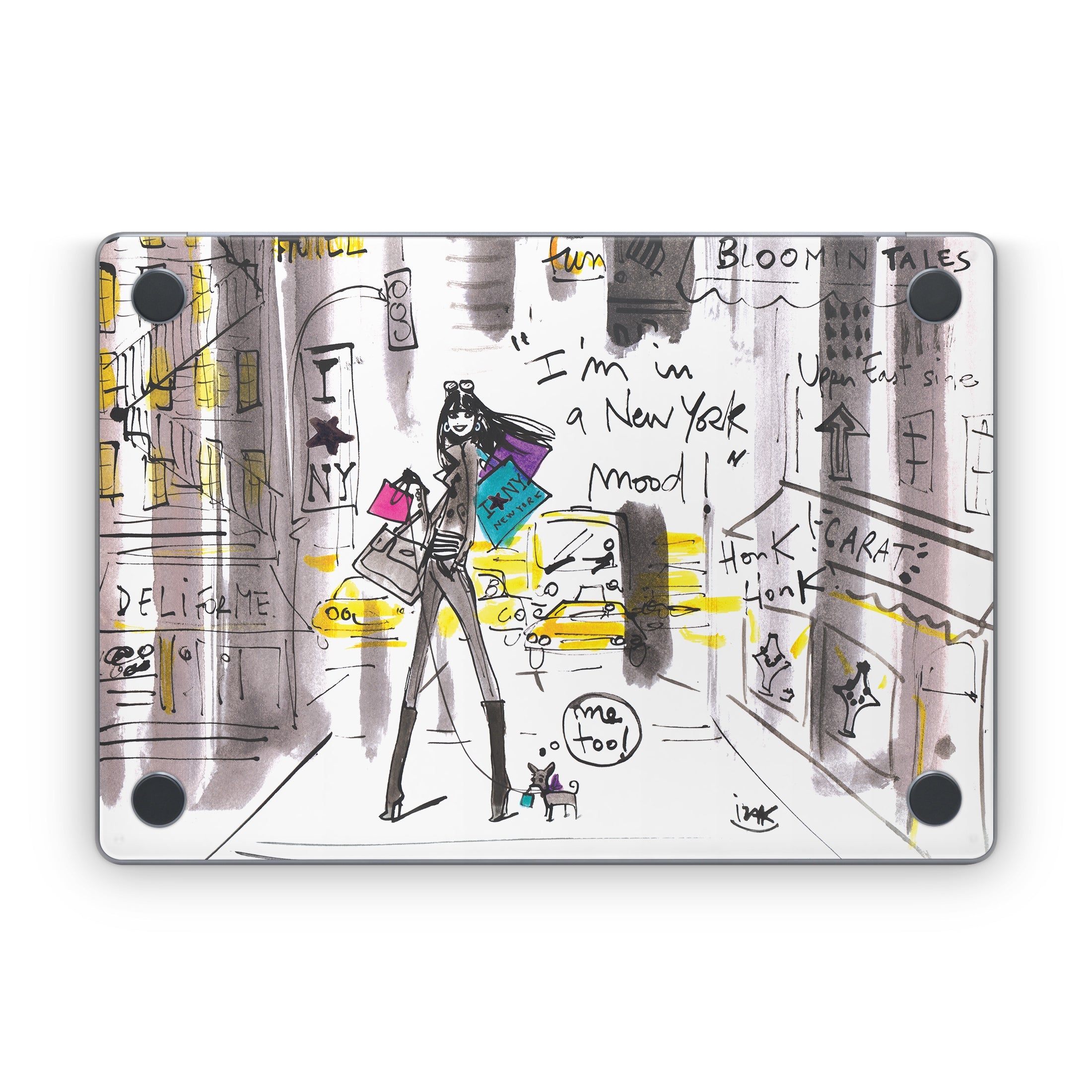 My New York Mood - Apple MacBook Skin