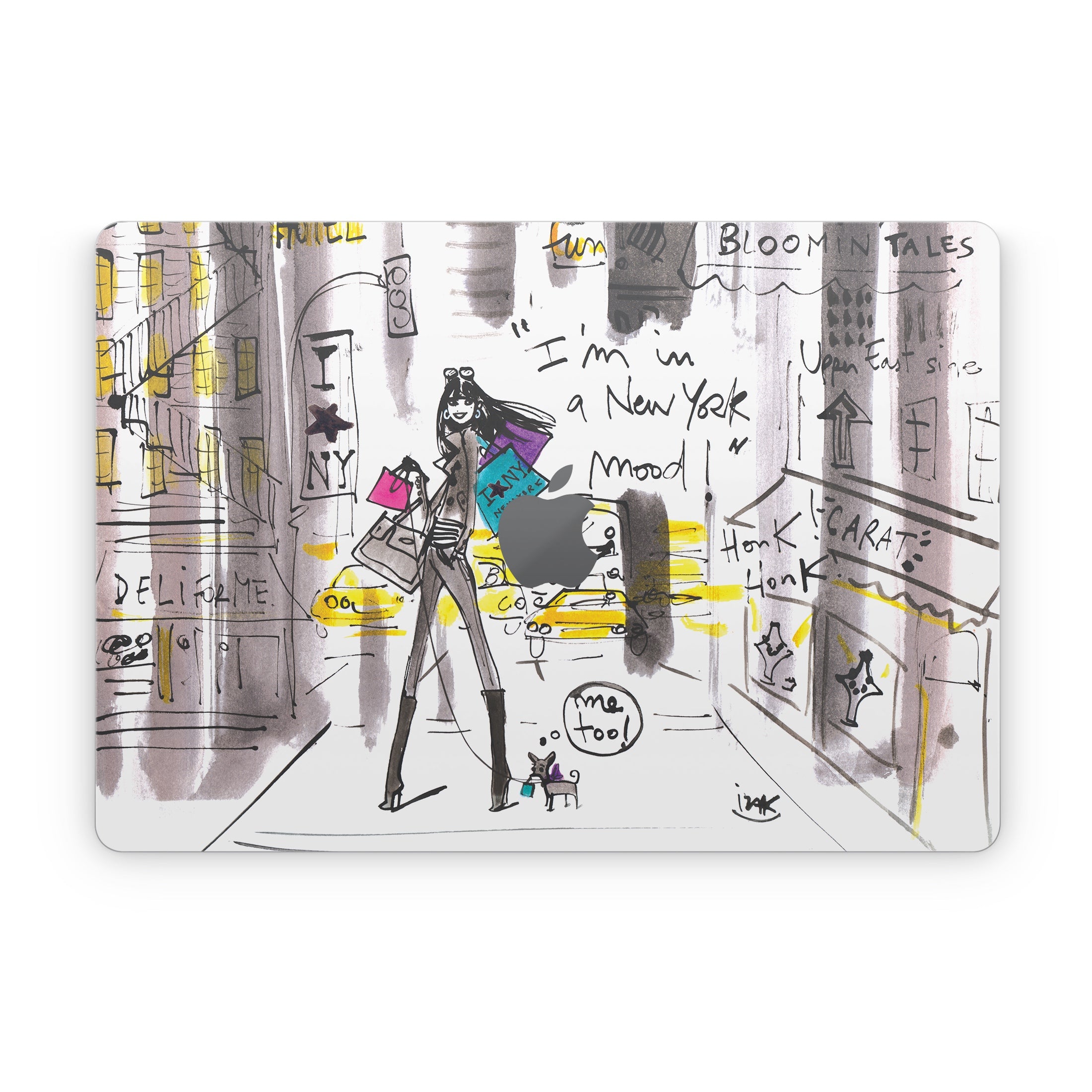 My New York Mood - Apple MacBook Skin