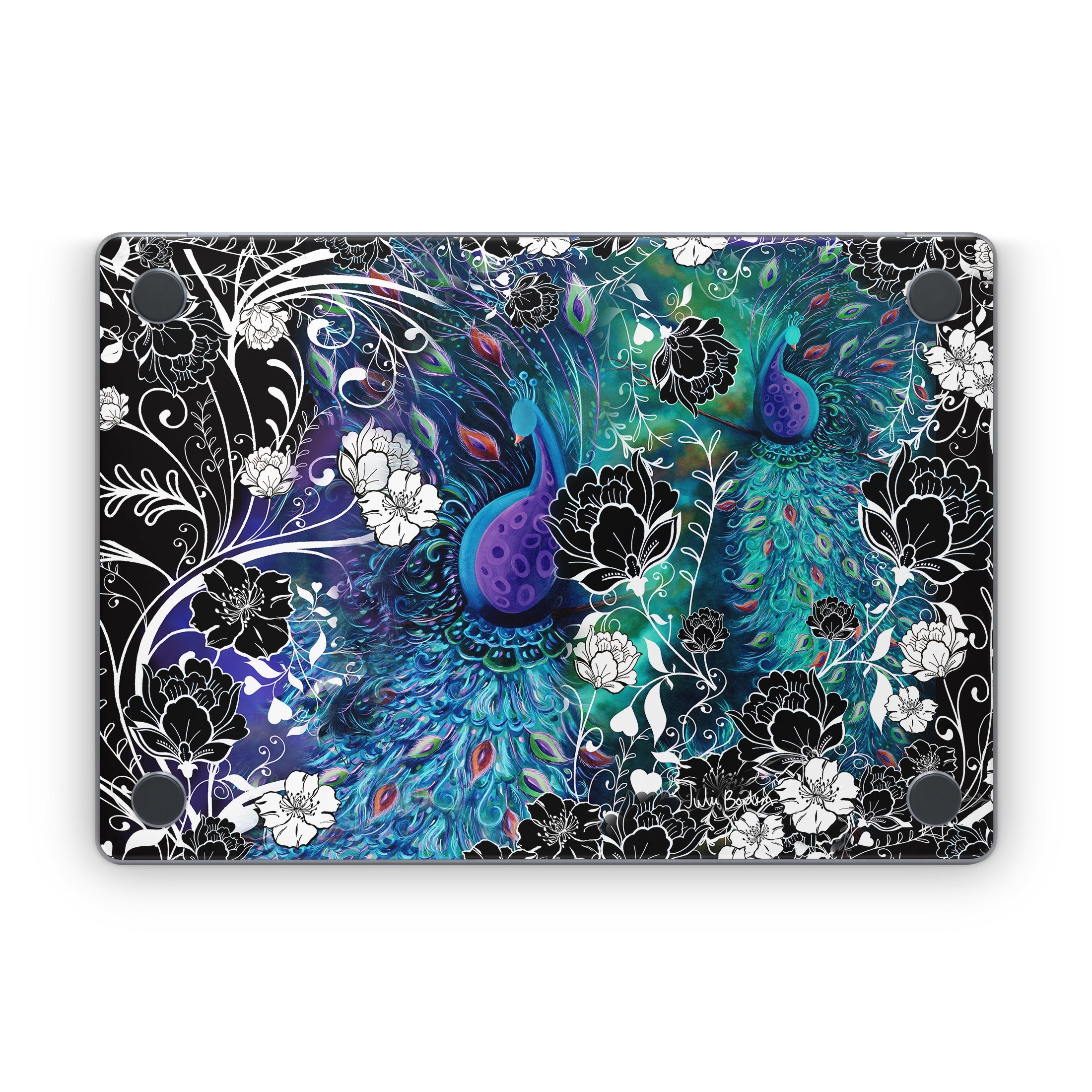 Peacock Garden - Apple MacBook Skin