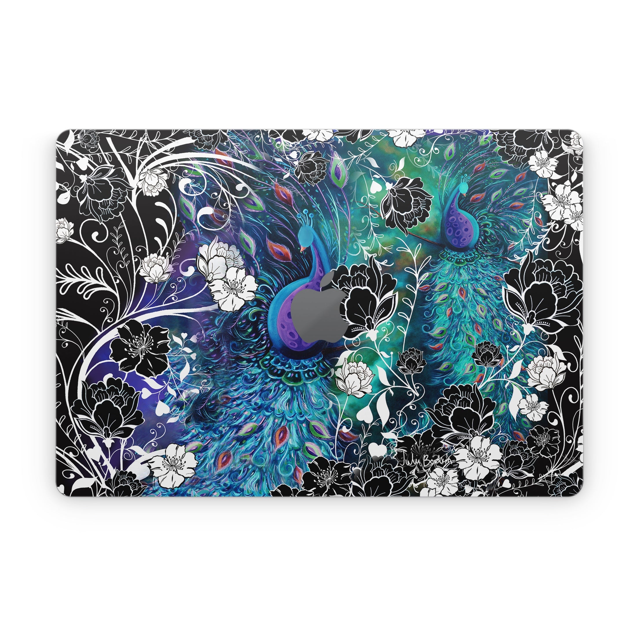 Peacock Garden - Apple MacBook Skin