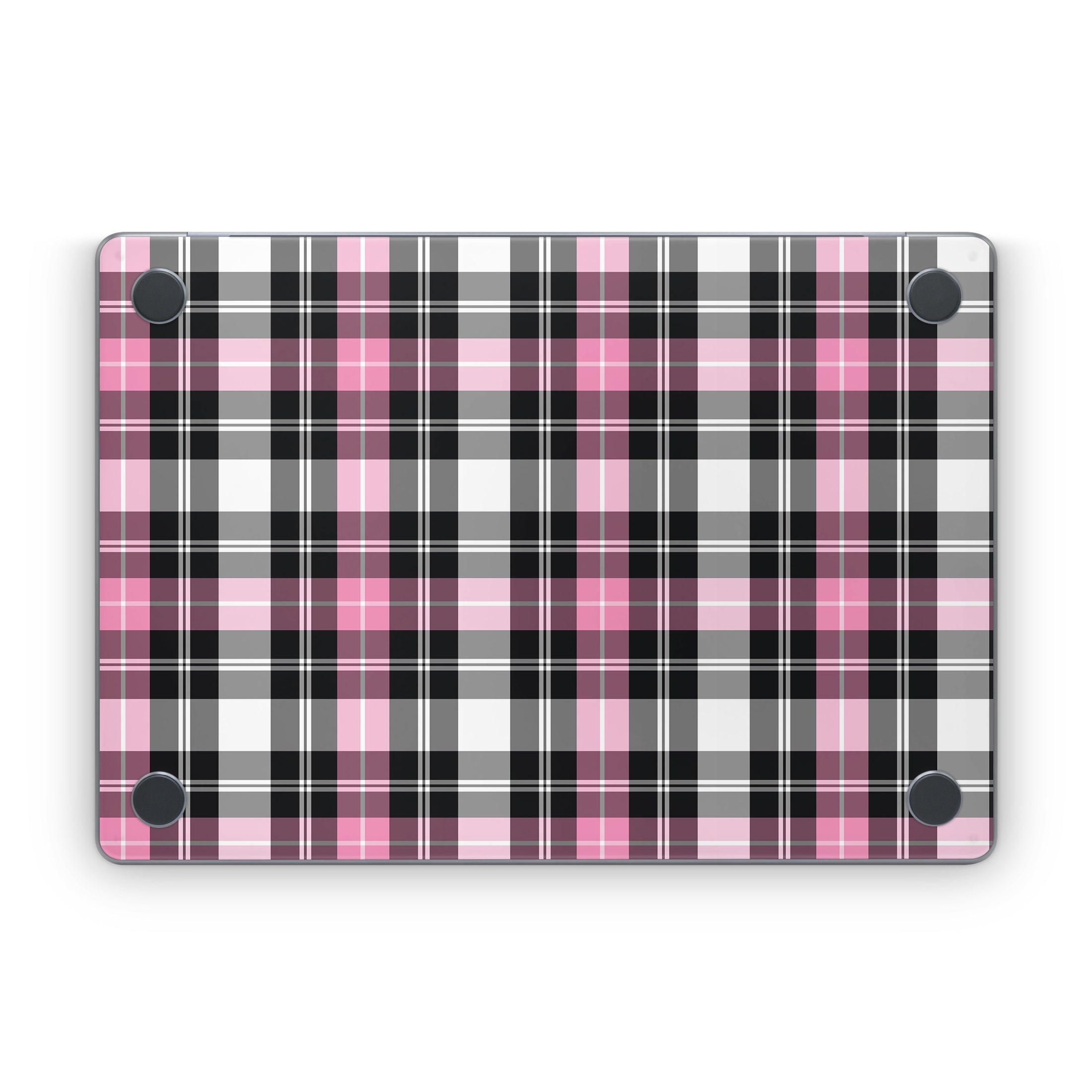 Pink Plaid - Apple MacBook Skin