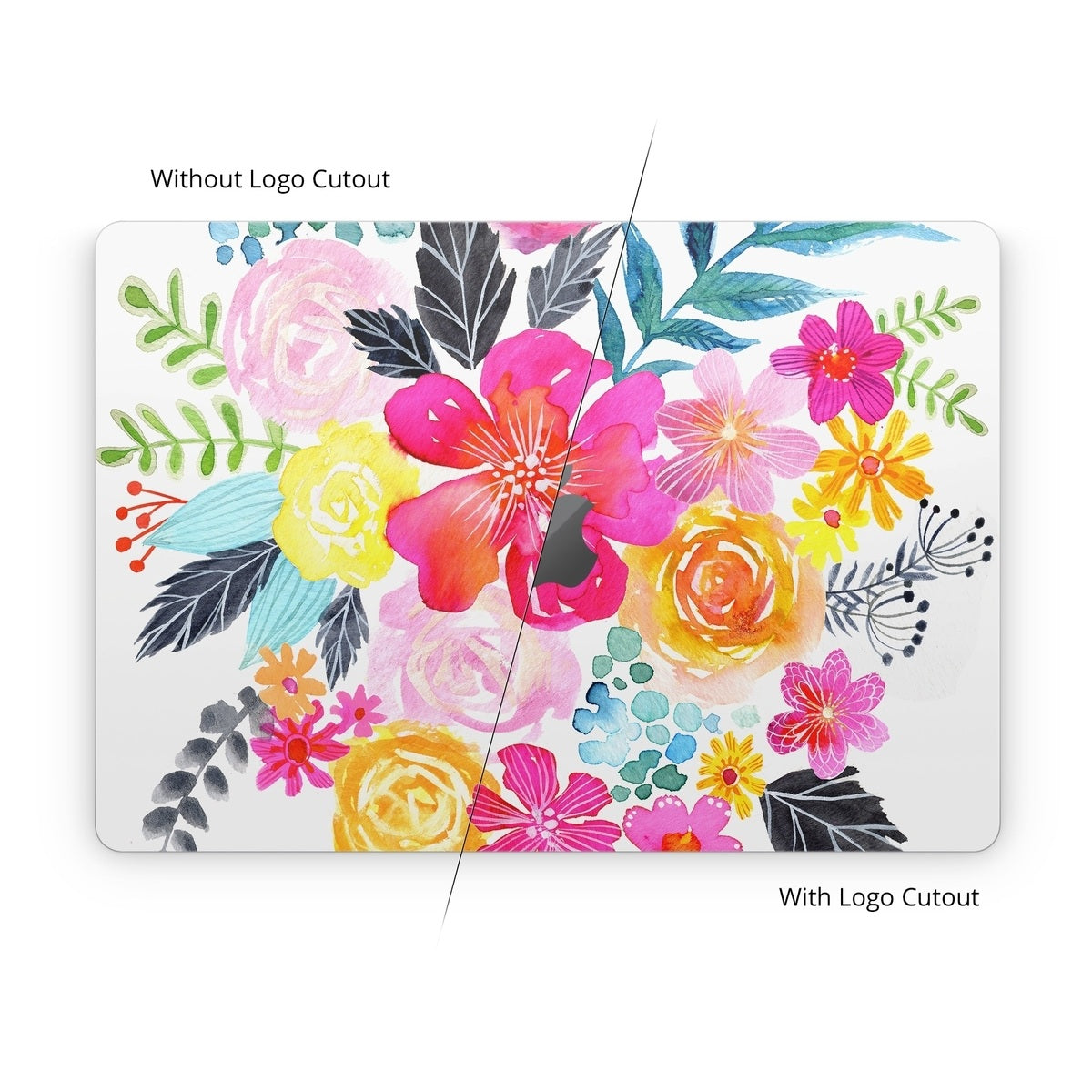 Pink Bouquet - Apple MacBook Skin