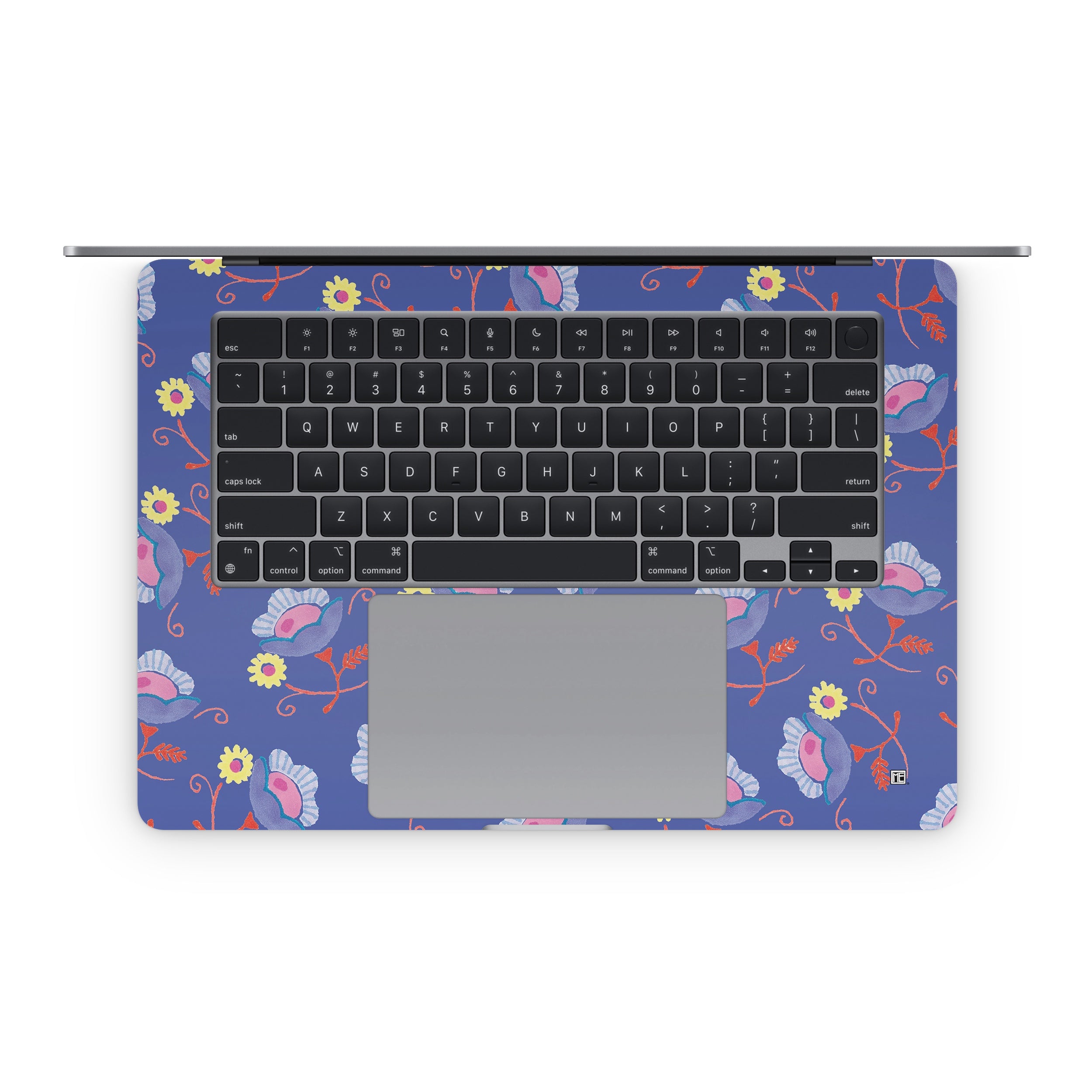 Purple Flowers - Apple MacBook Skin
