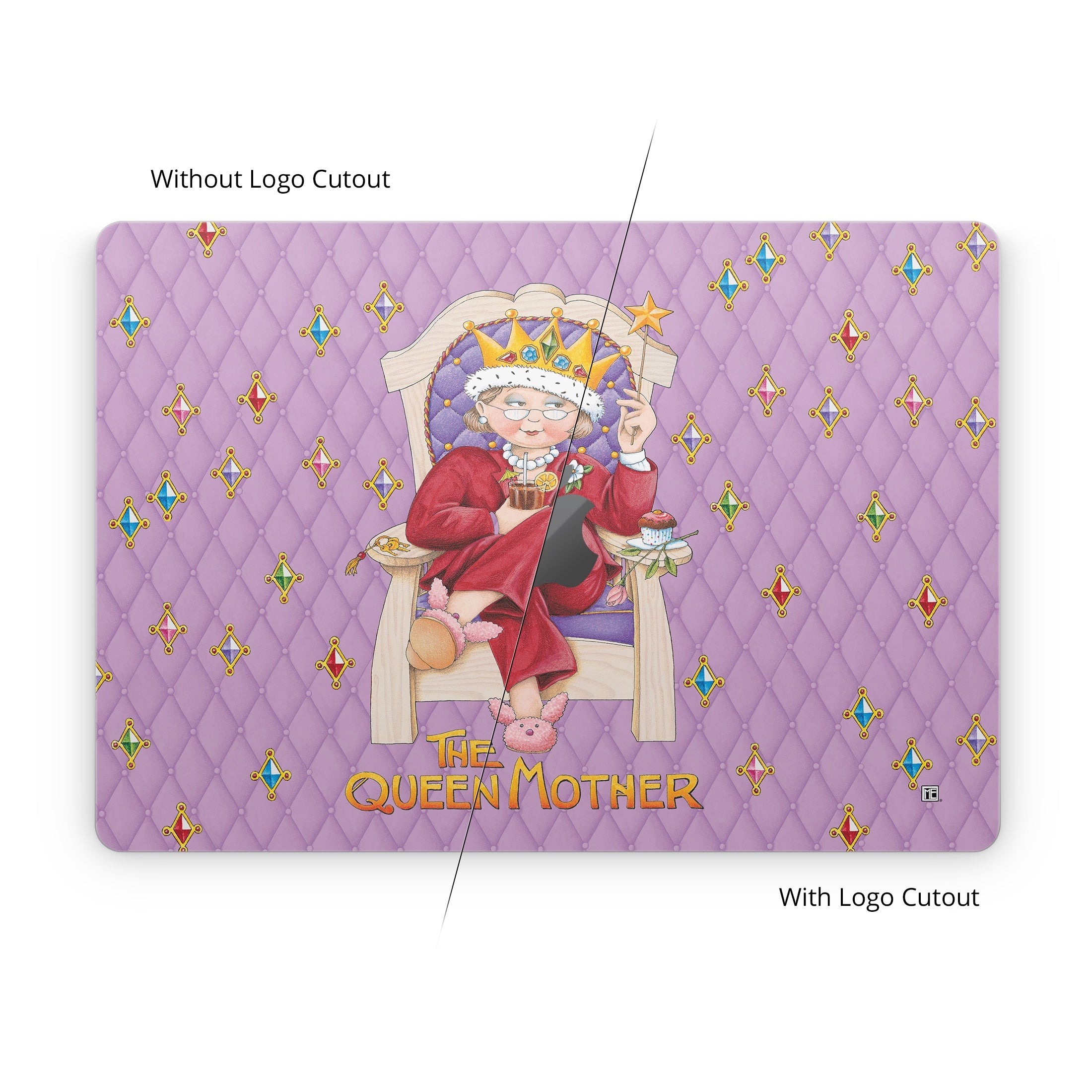 Queen Mother - Apple MacBook Skin