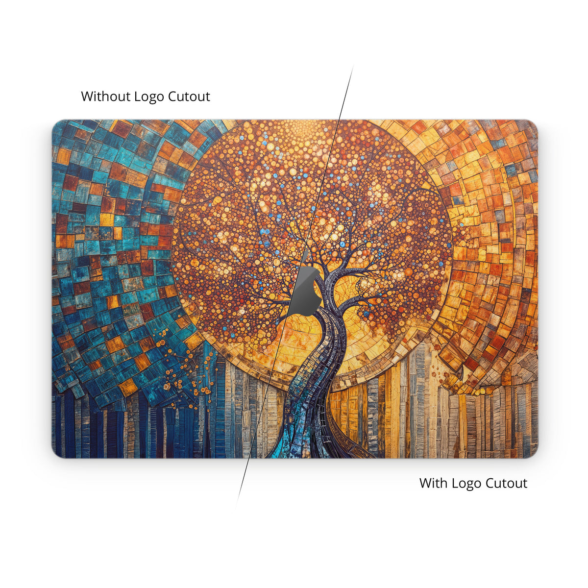 Radiant Creation Tree - Apple MacBook Skin