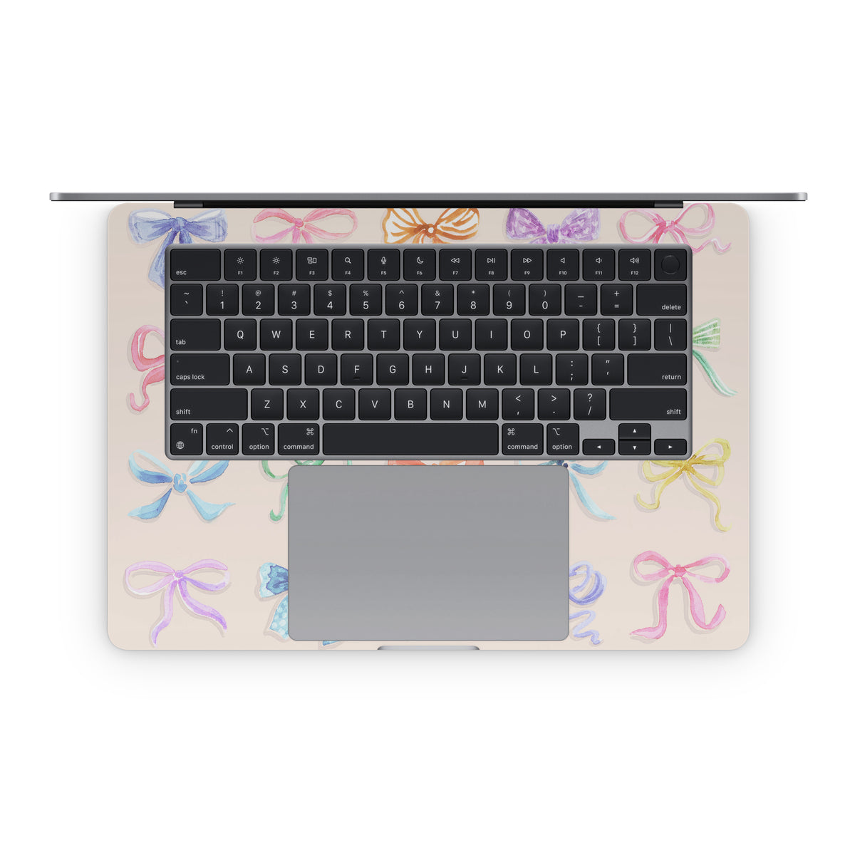 Rainbow Bows - Apple MacBook Skin