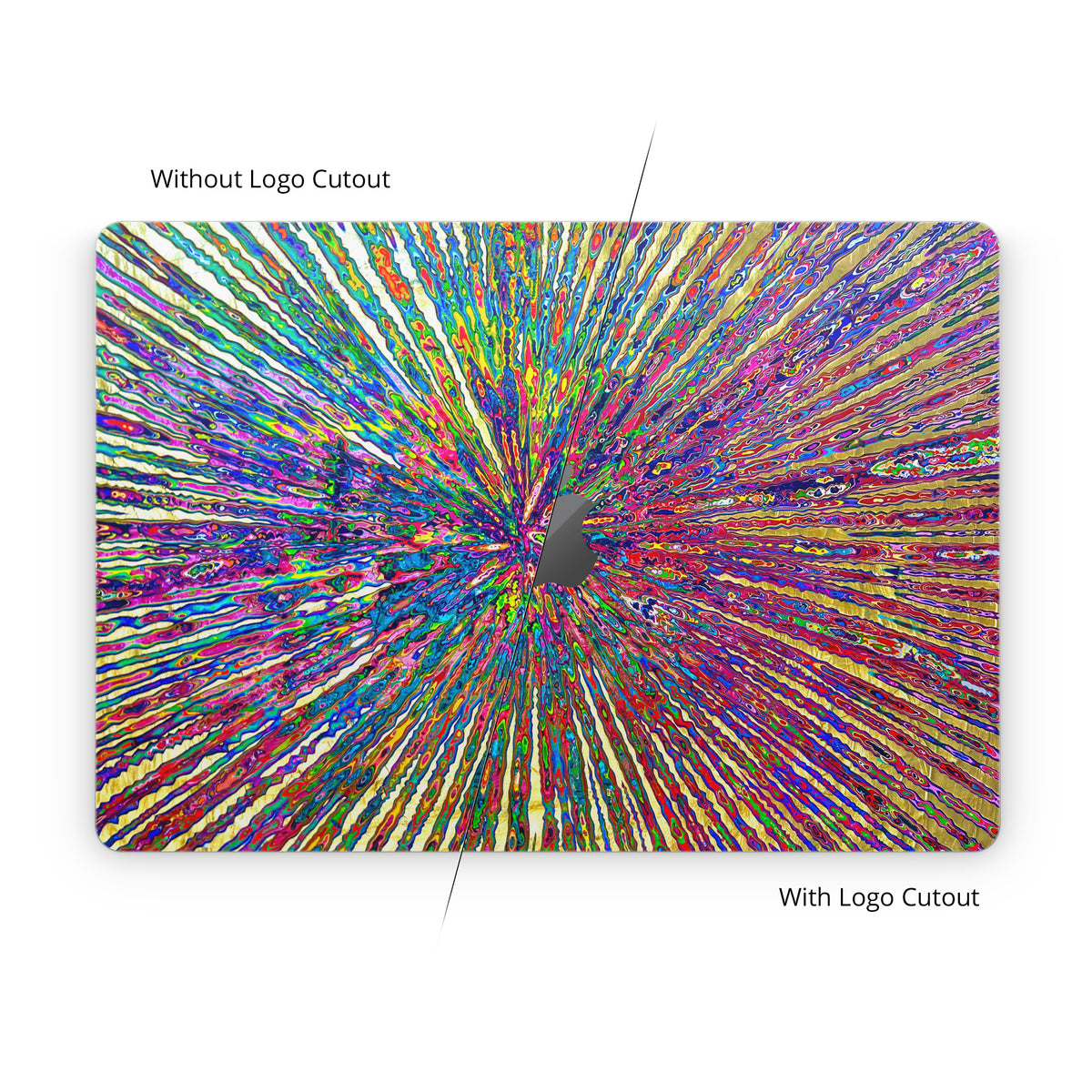 Rainbow Burst - Apple MacBook Skin