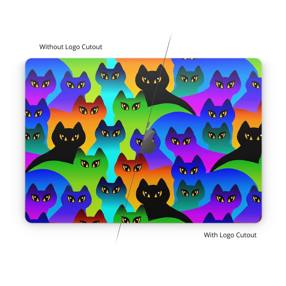 Rainbow Cats - Apple MacBook Skin