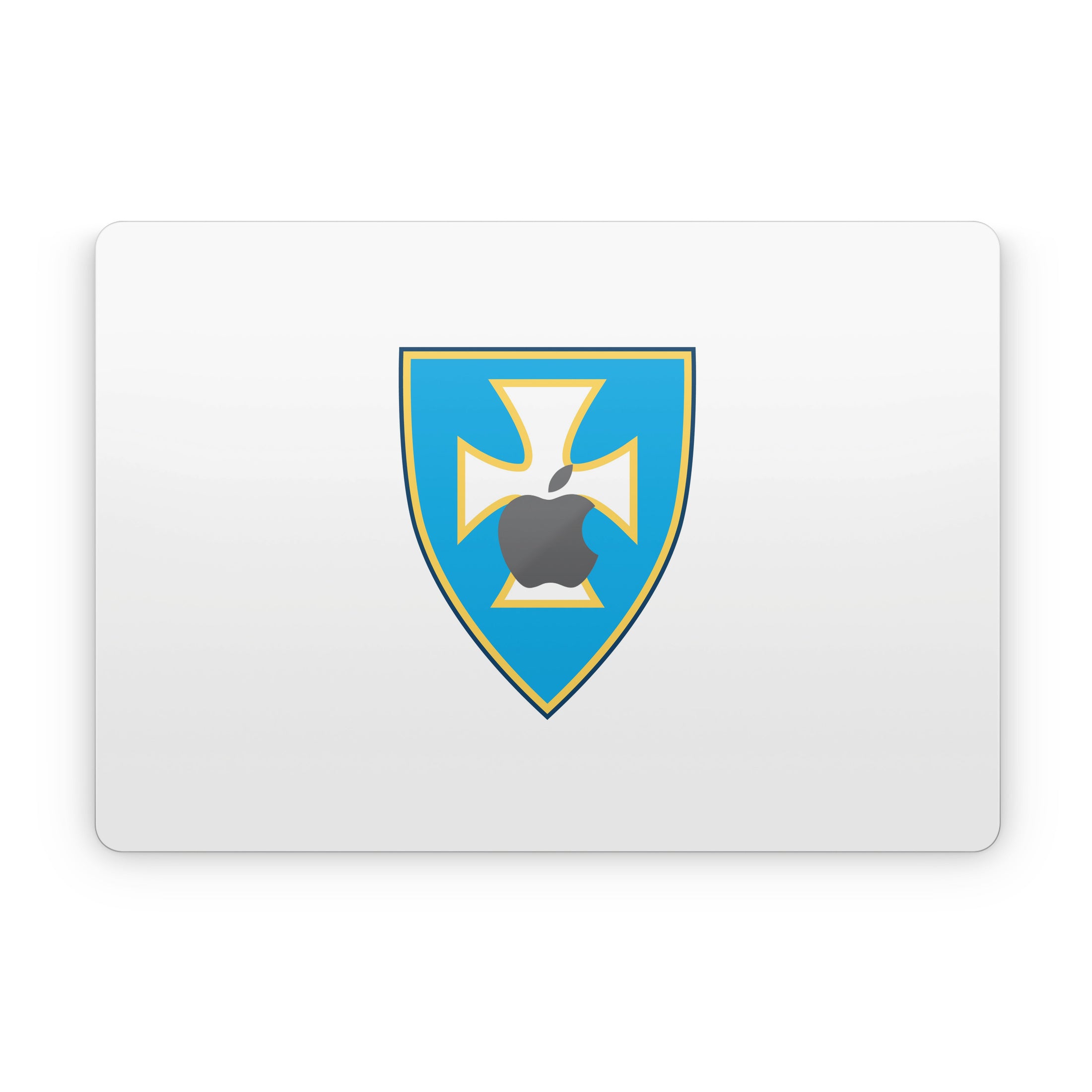 Sigma Chi Shield White - Apple MacBook Skin