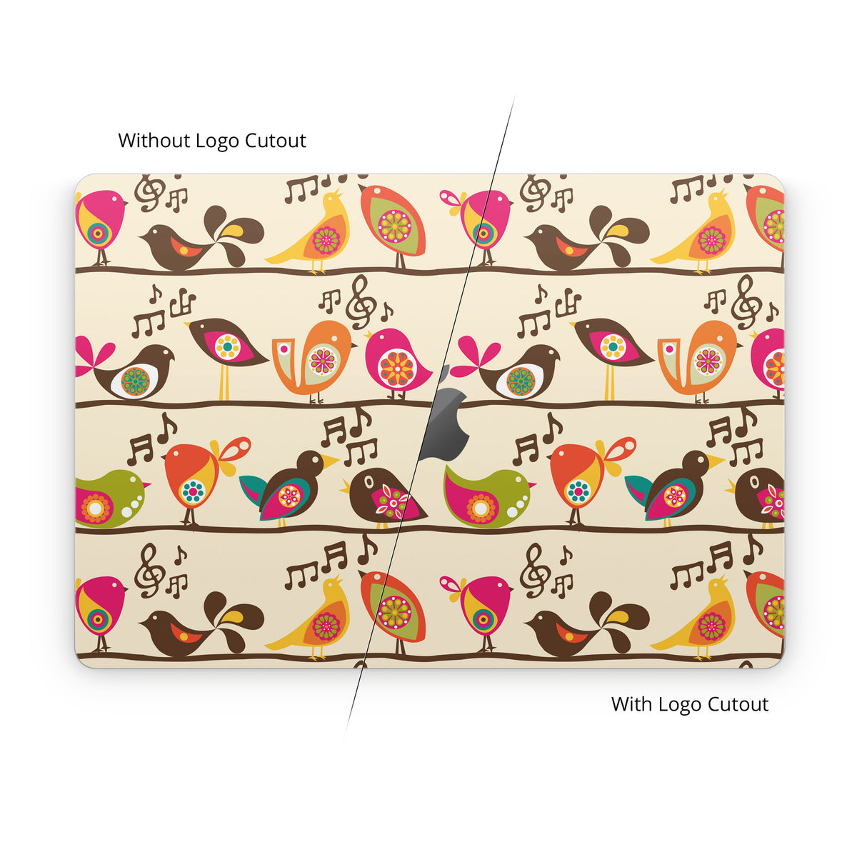 Singing Birds - Apple MacBook Skin